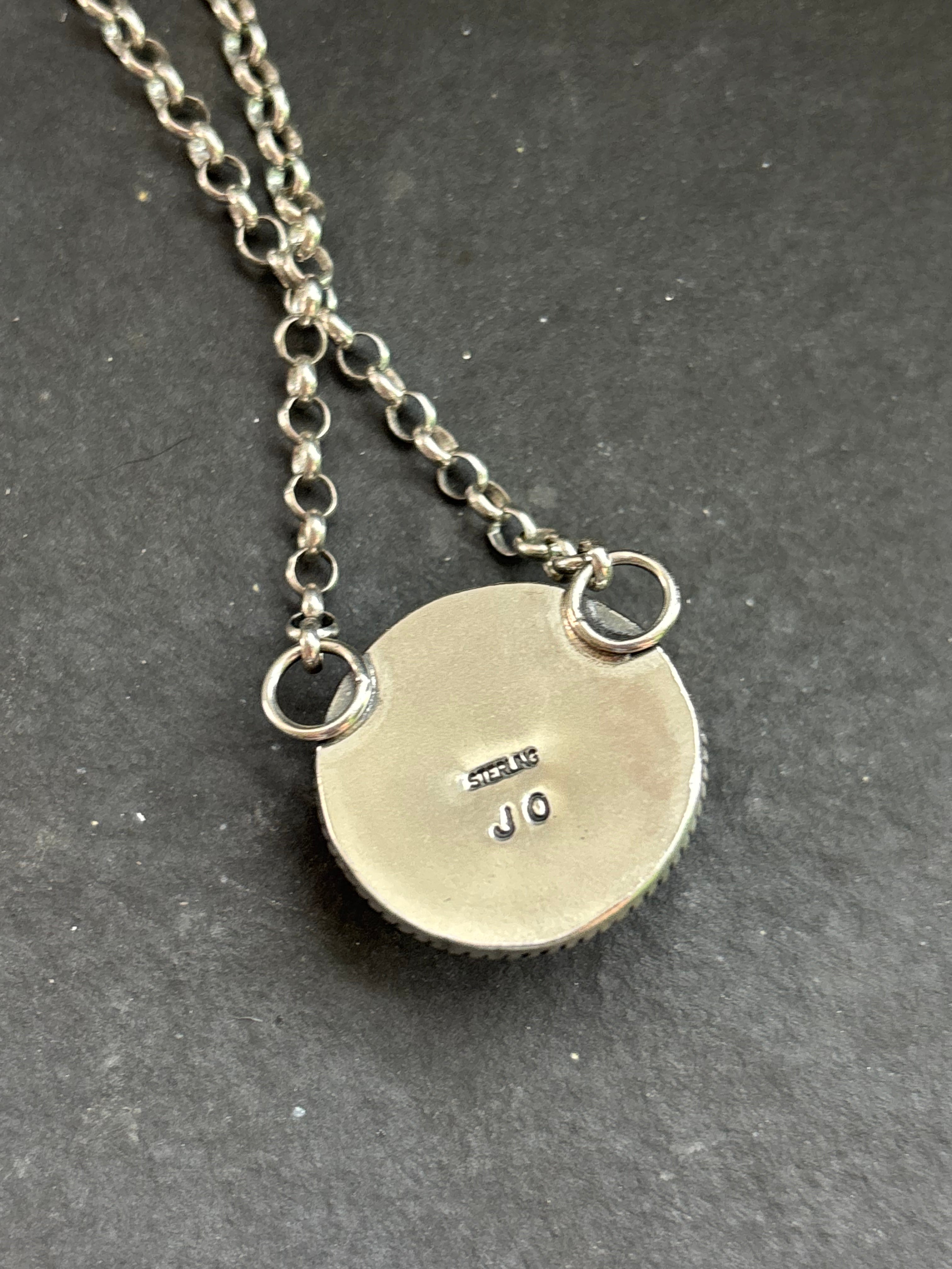 Desert Howl Ponca Half Shell Necklace