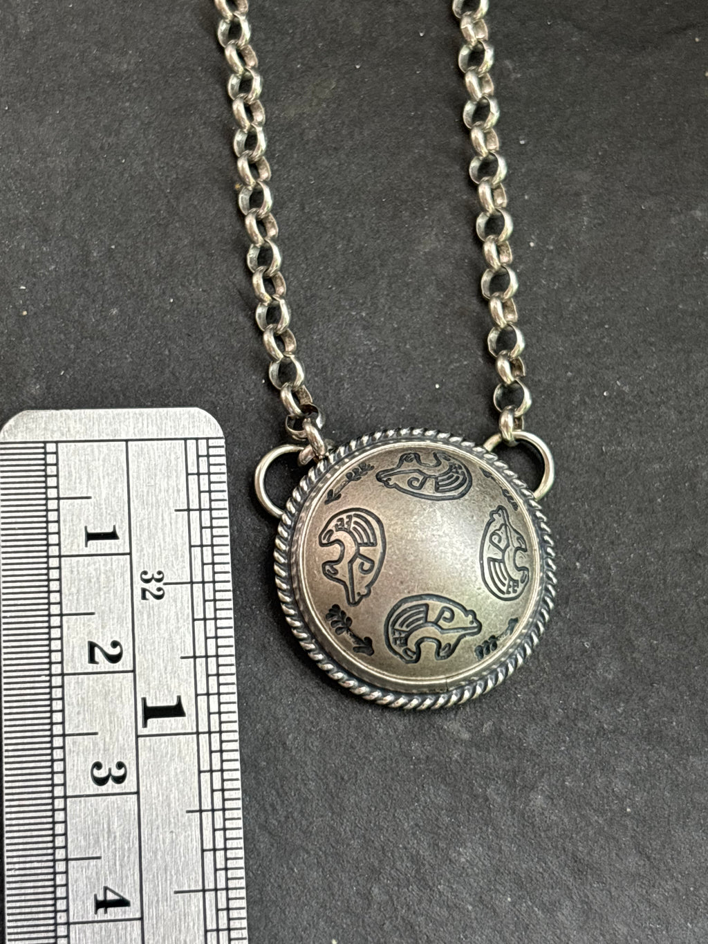 Guided By The Heart Ponca Half Shell Necklace