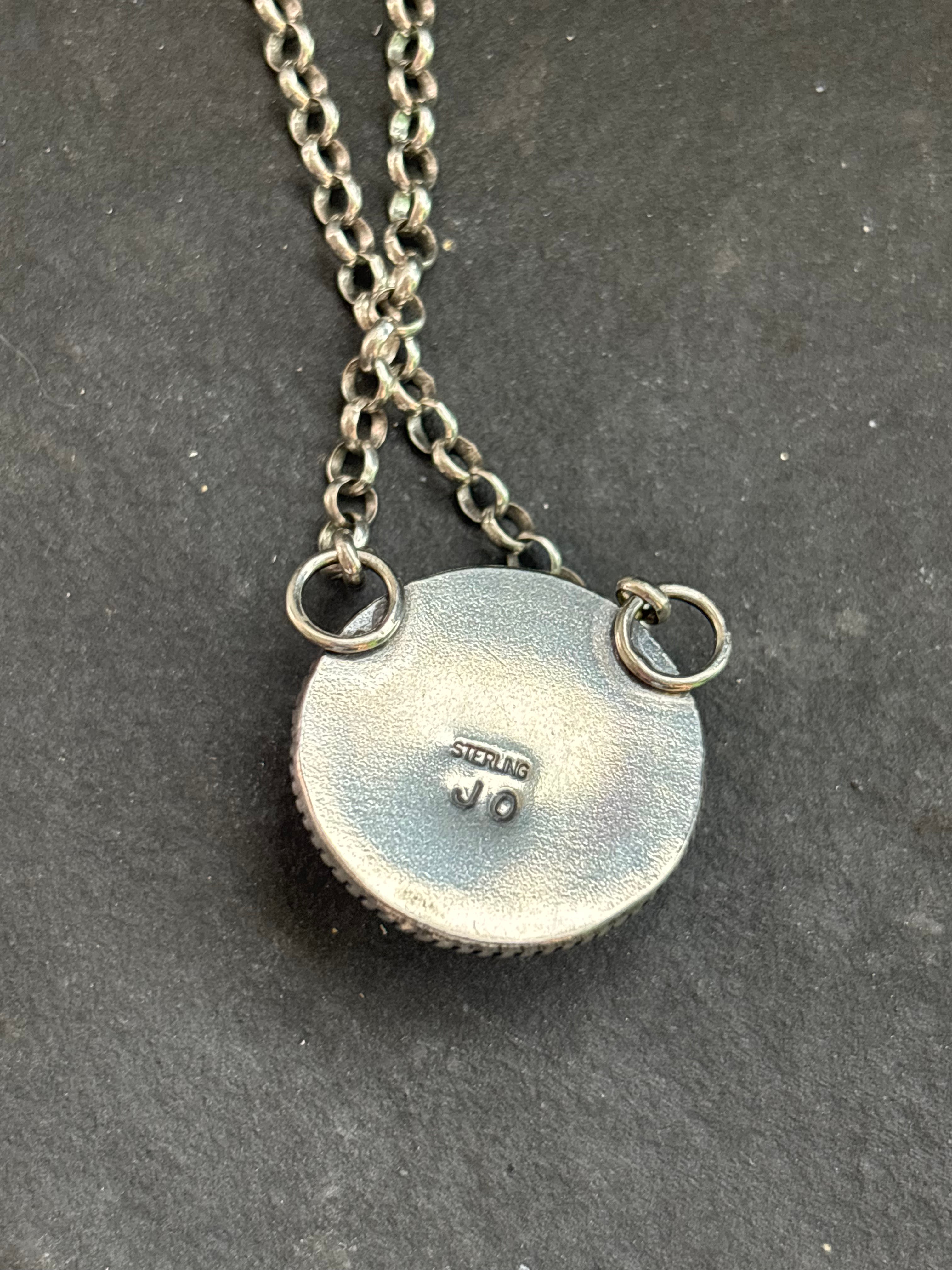 Guided By The Heart Ponca Half Shell Necklace