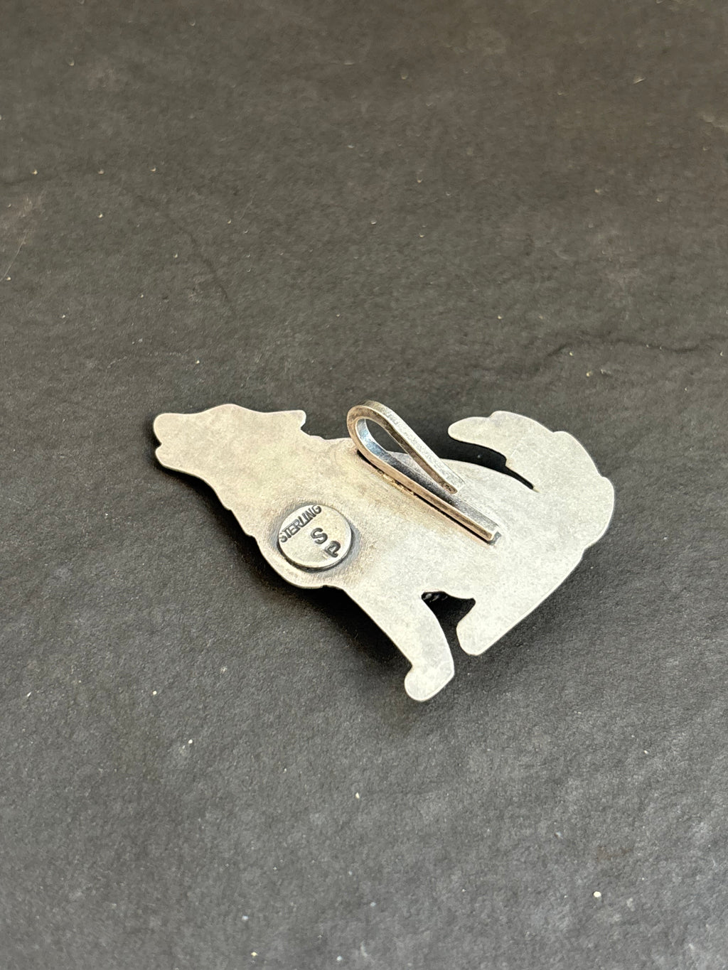 Mine #8 Into The Wild Wolf Pendant