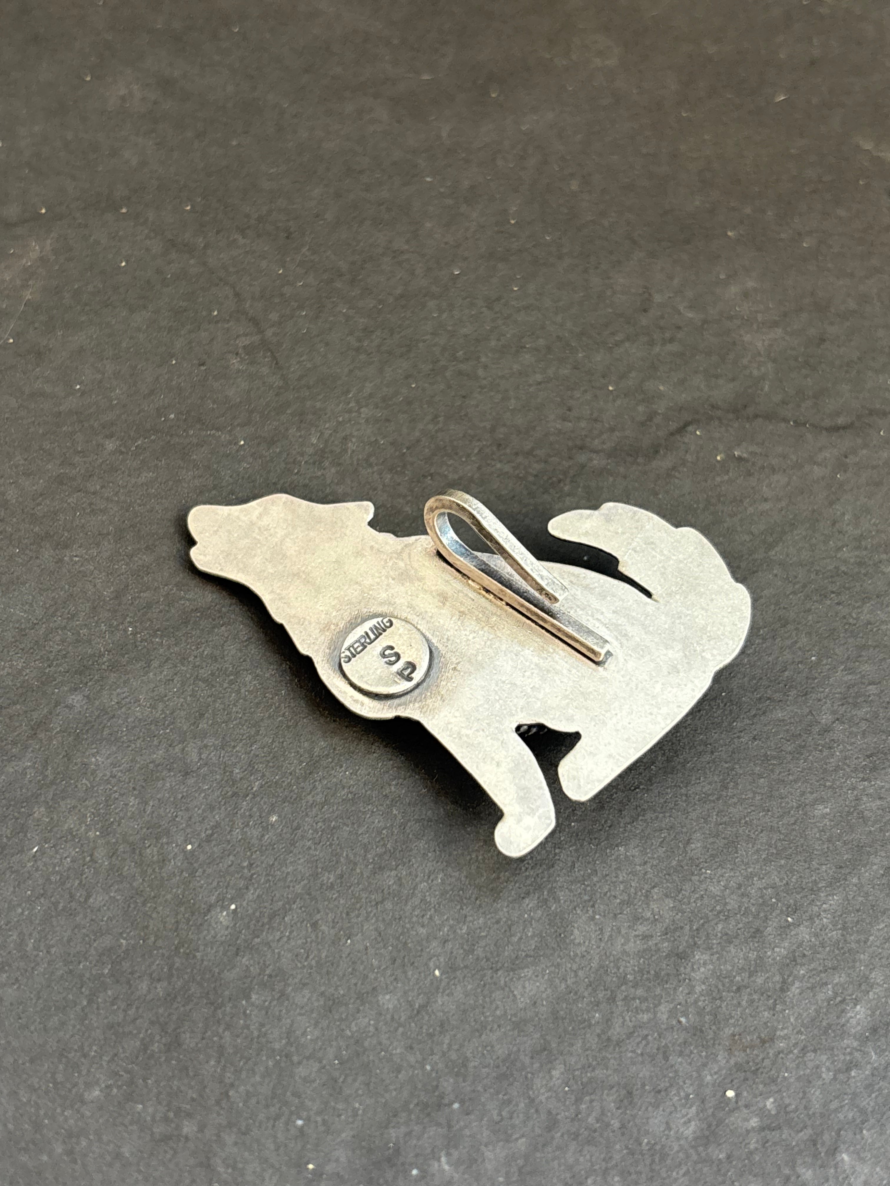 Mine #8 Into The Wild Wolf Pendant