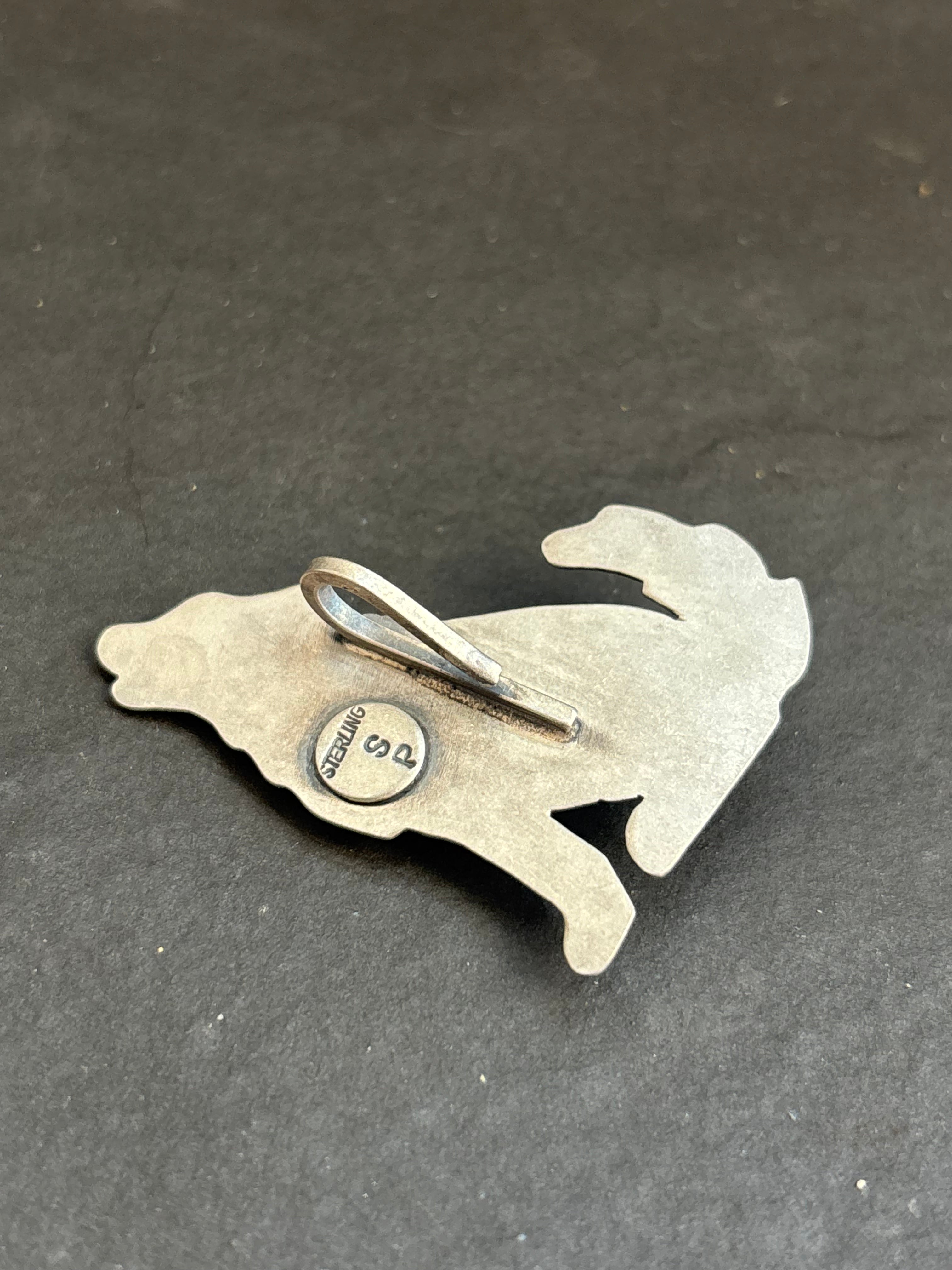 Golden Hill Into The Wild Wolf Pendant