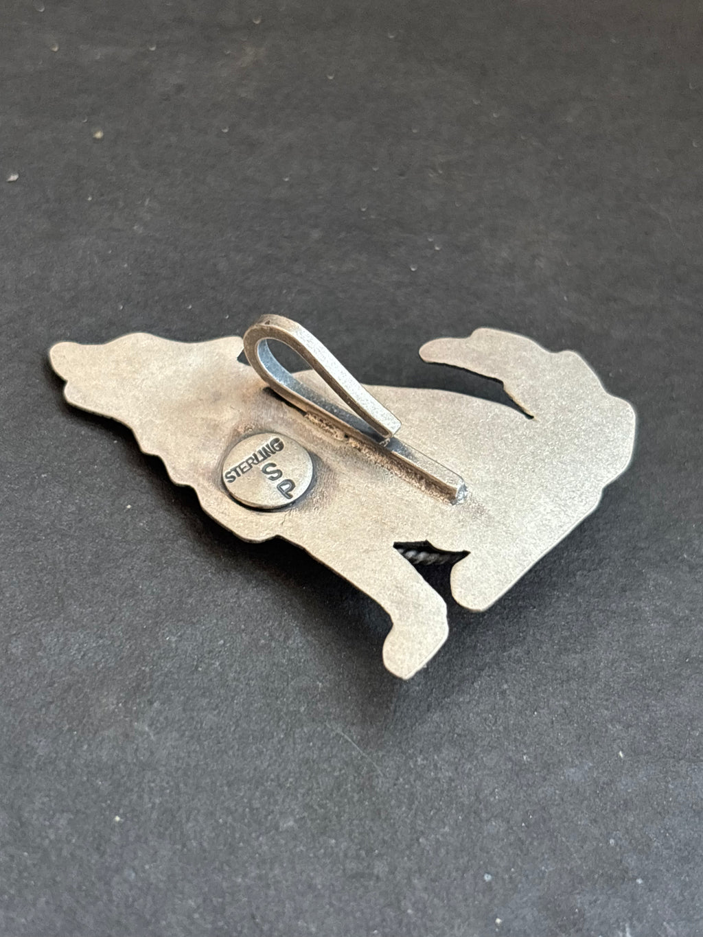 Red Spiny Oyster Into The Wild Wolf Pendant