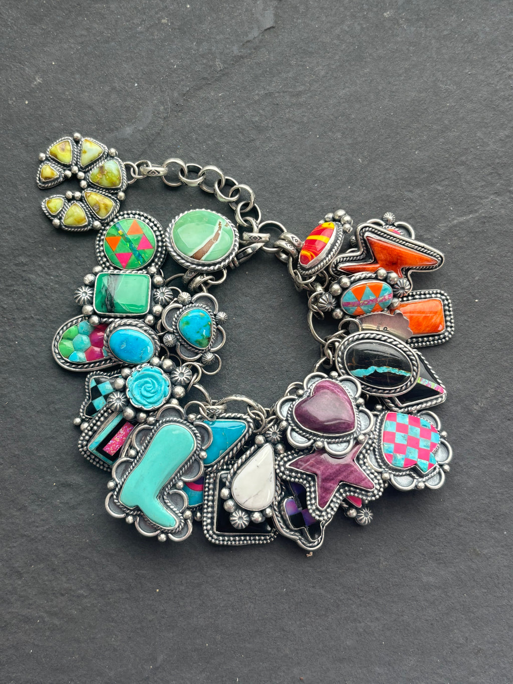 Midnight Dot Com 2026 NFR Edition Fully Loaded Charm Bracelet