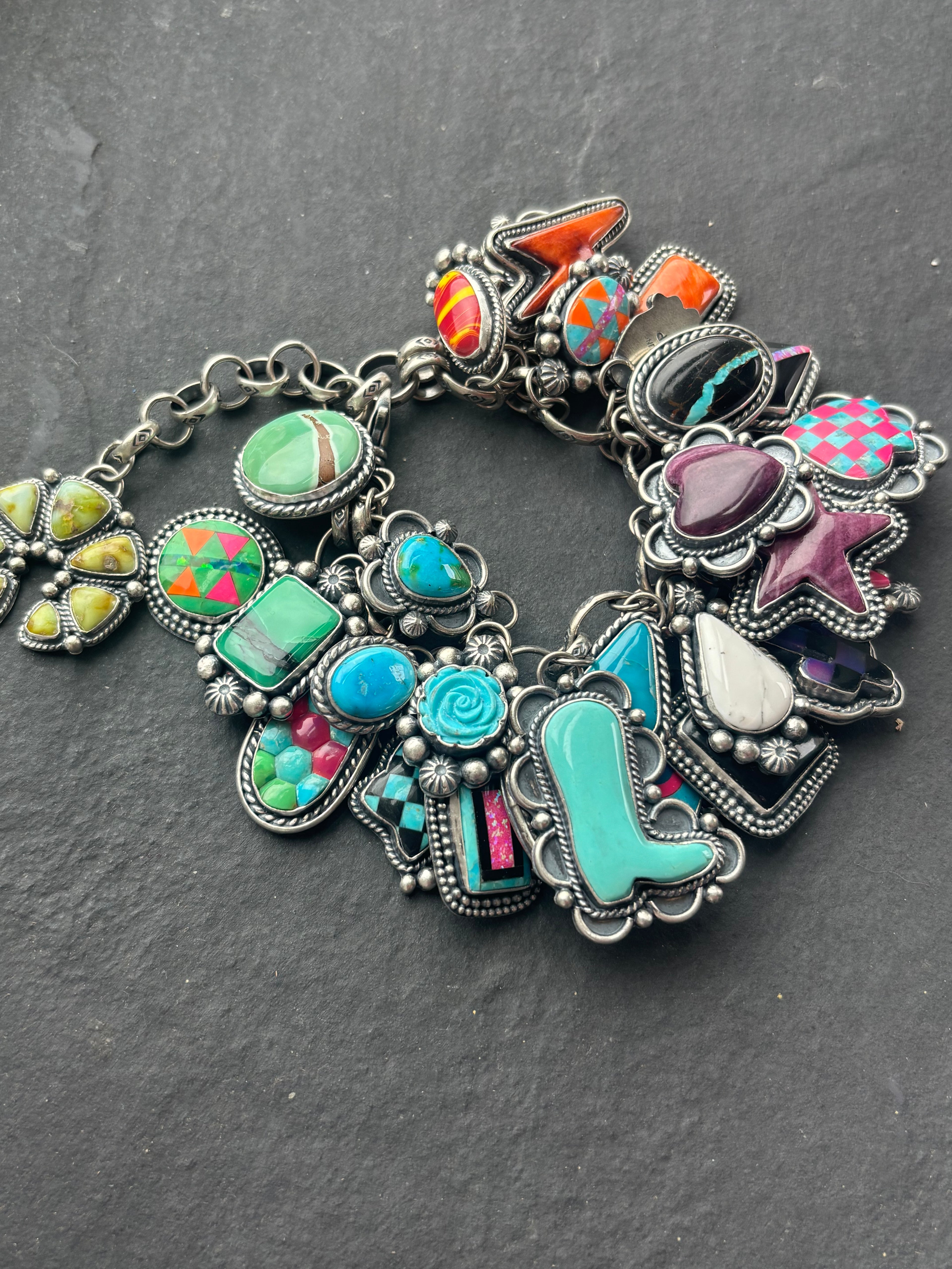 Midnight Dot Com 2026 NFR Edition Fully Loaded Charm Bracelet