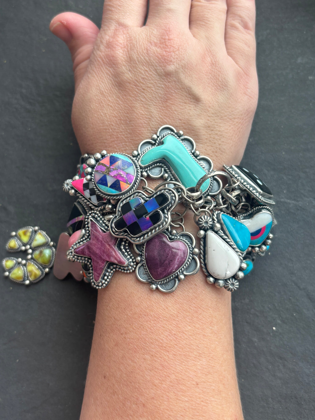 Midnight Dot Com 2026 NFR Edition Fully Loaded Charm Bracelet