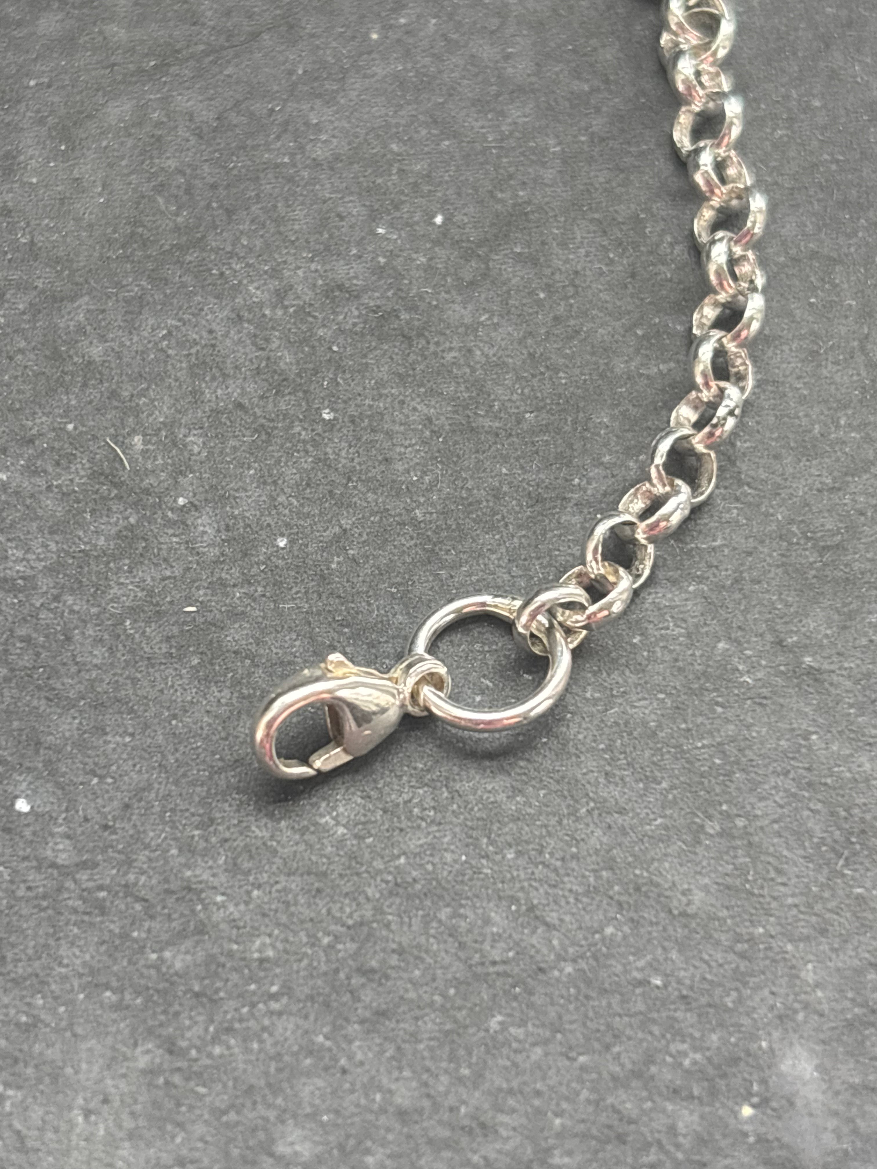 2” Sterling Silver Dainty Round Rolo Chain Extender