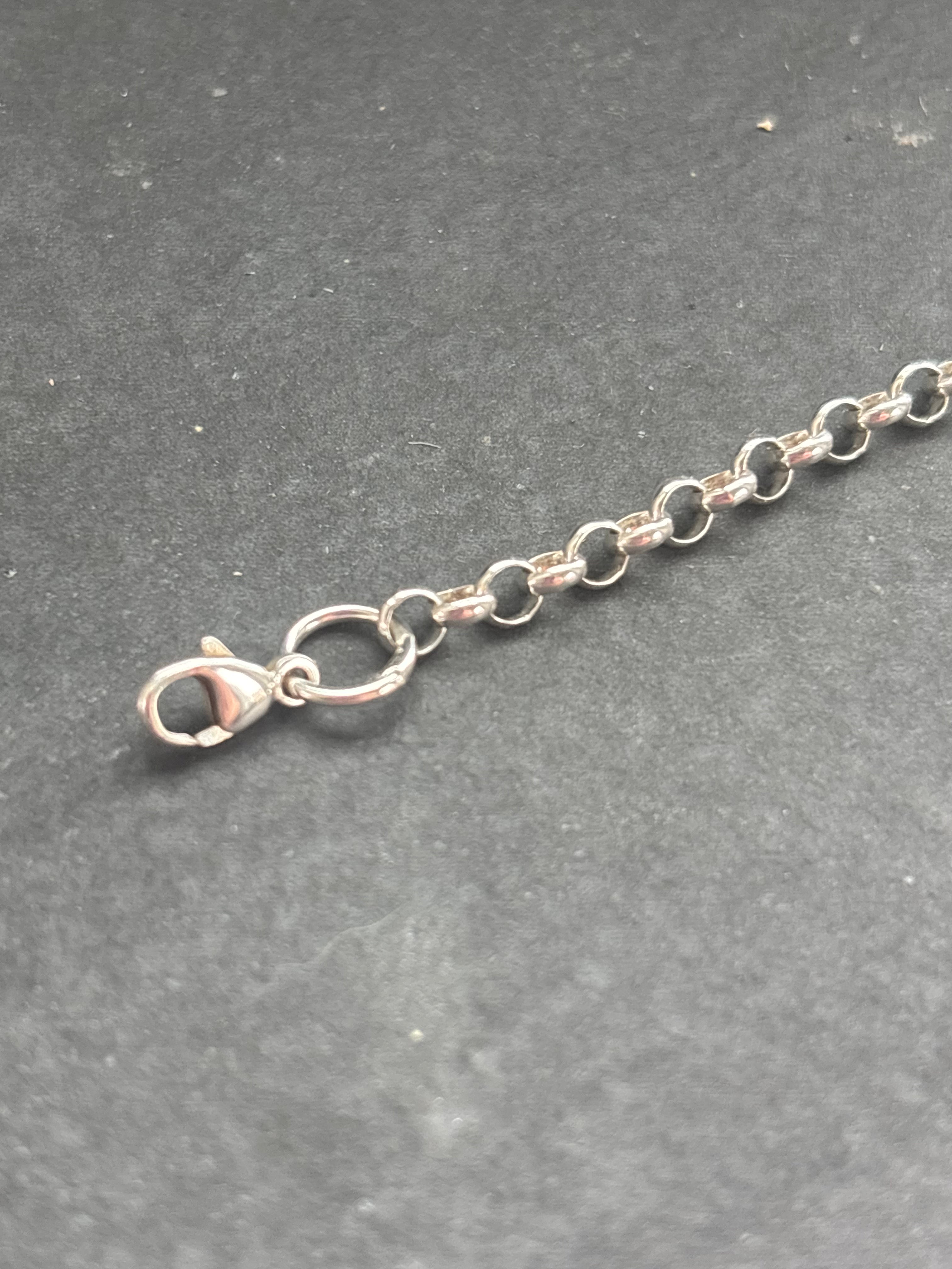 3” Sterling Silver Dainty Round Rolo Chain Extender