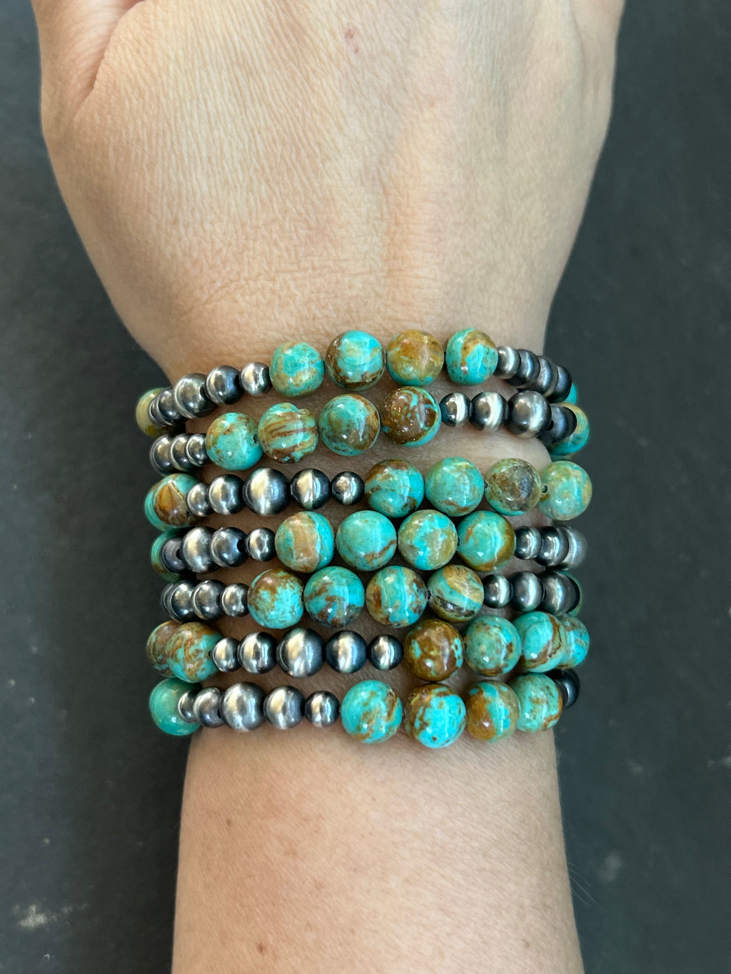 Kingman Stretchy Stacker Bracelet Style #2