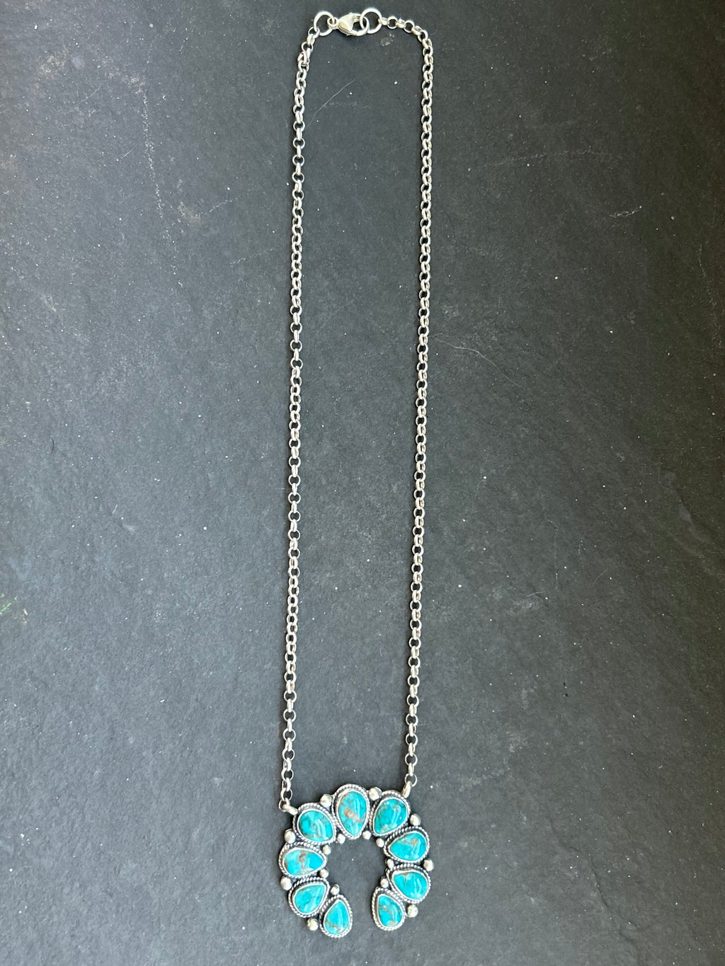 Item #14 Lone Mountain Mini Naja Necklace