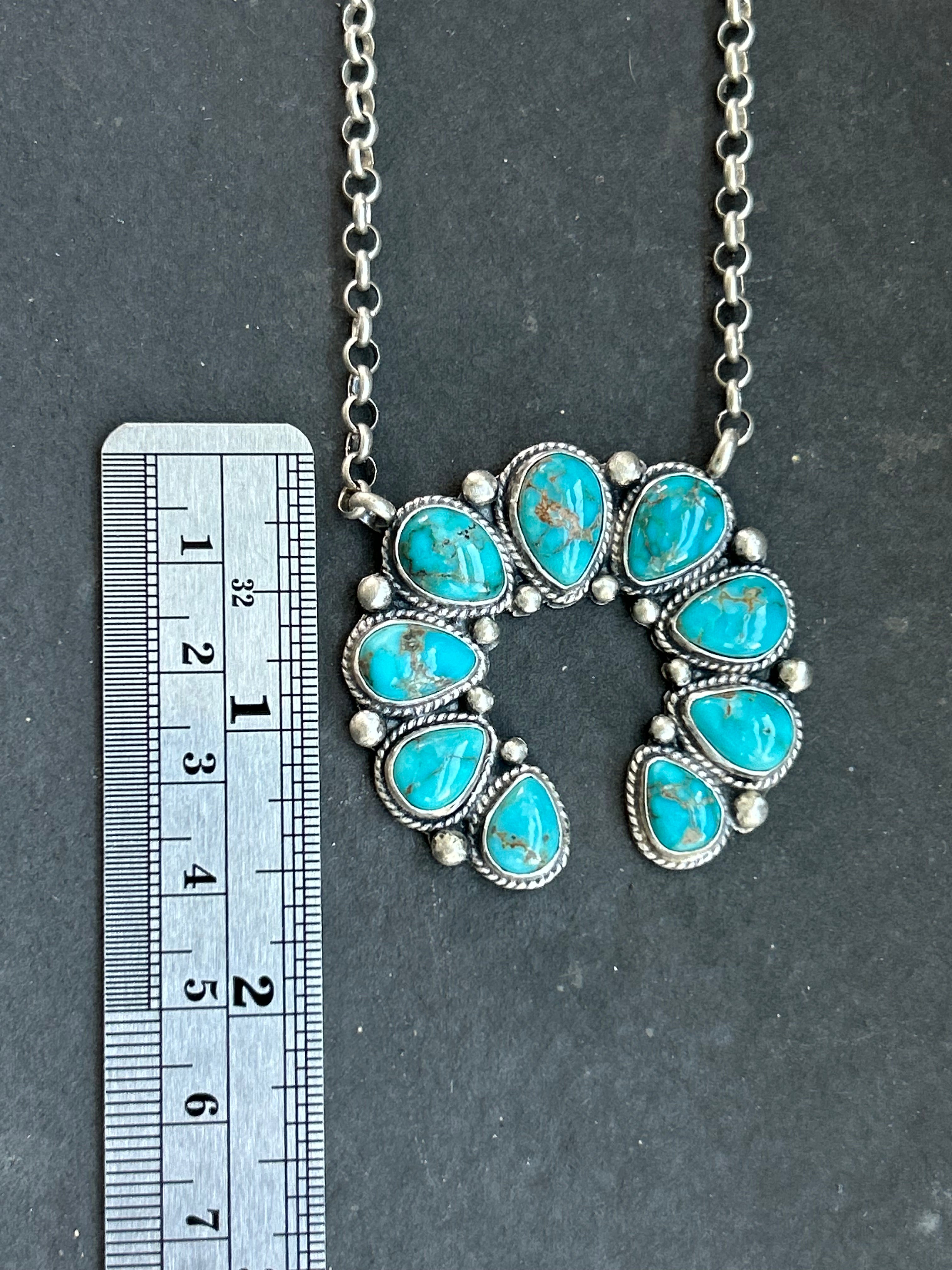 Item #14 Lone Mountain Mini Naja Necklace