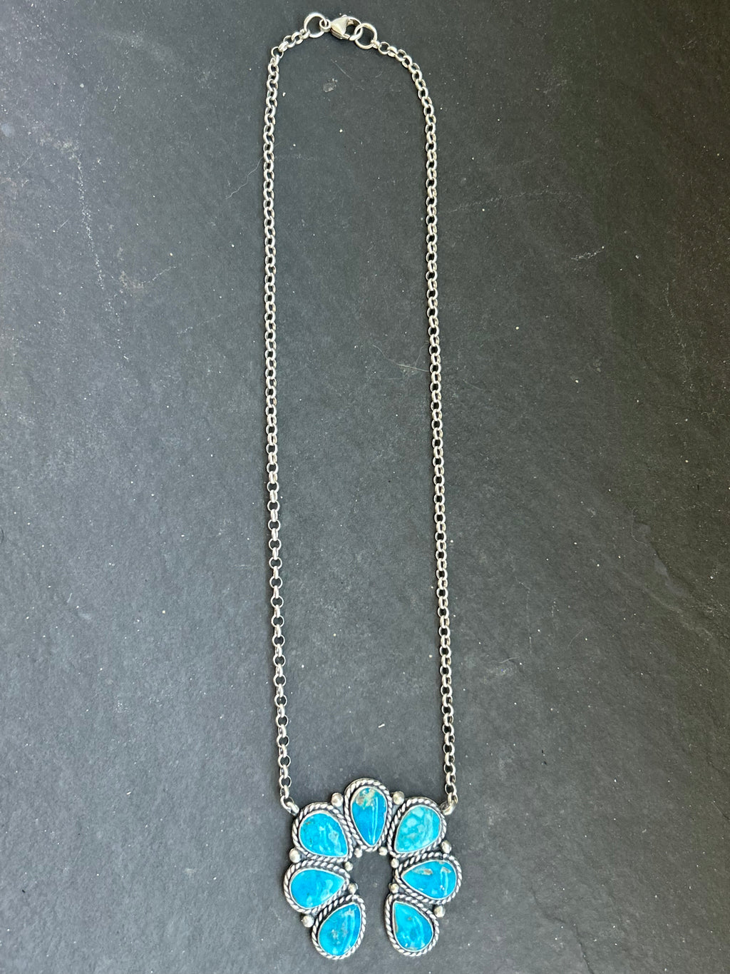 Item #16 Bluebird Naja Necklace