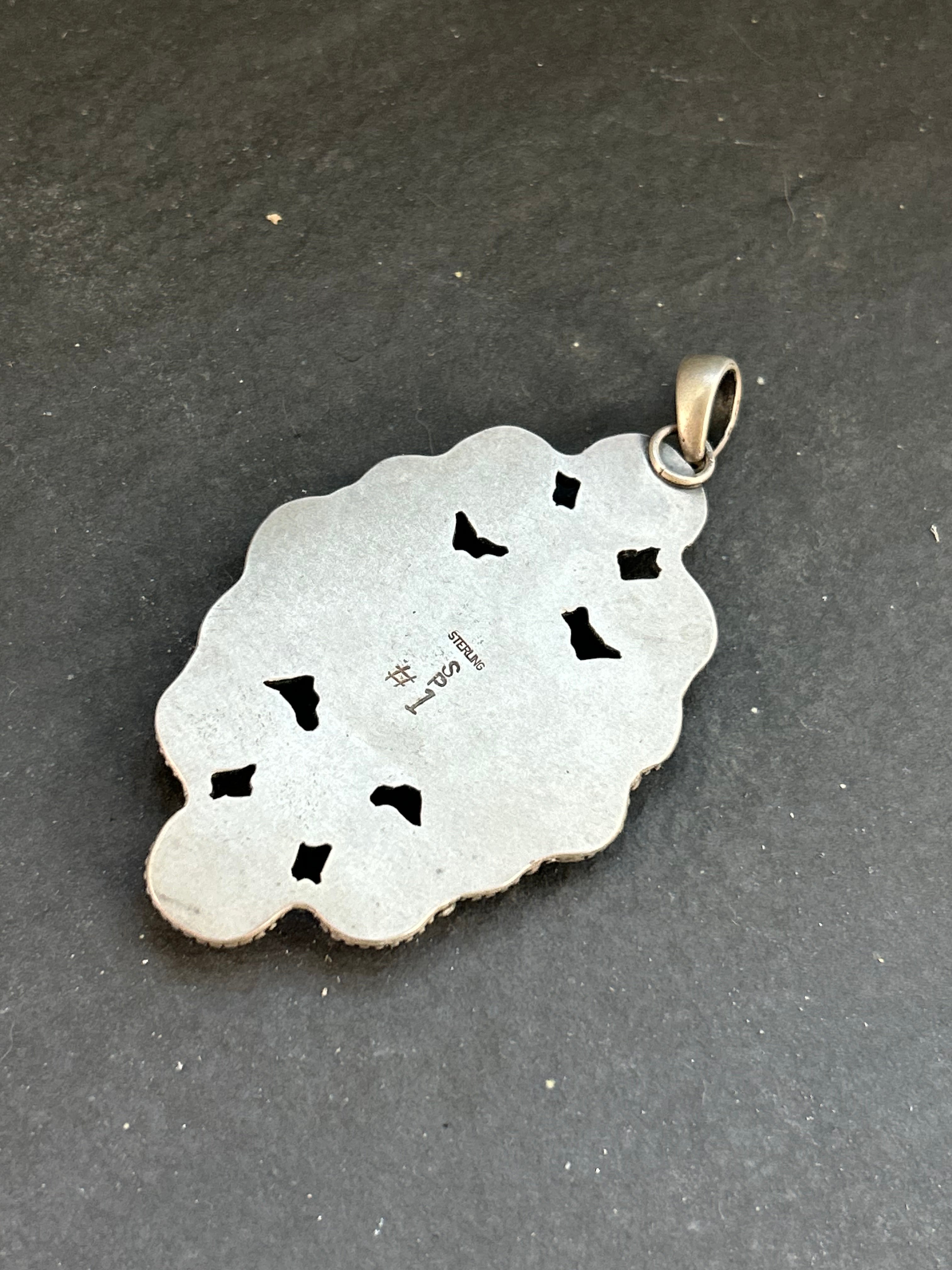 Item #12 Fall Y'all Cluster Pendant w/#1 Hallmark