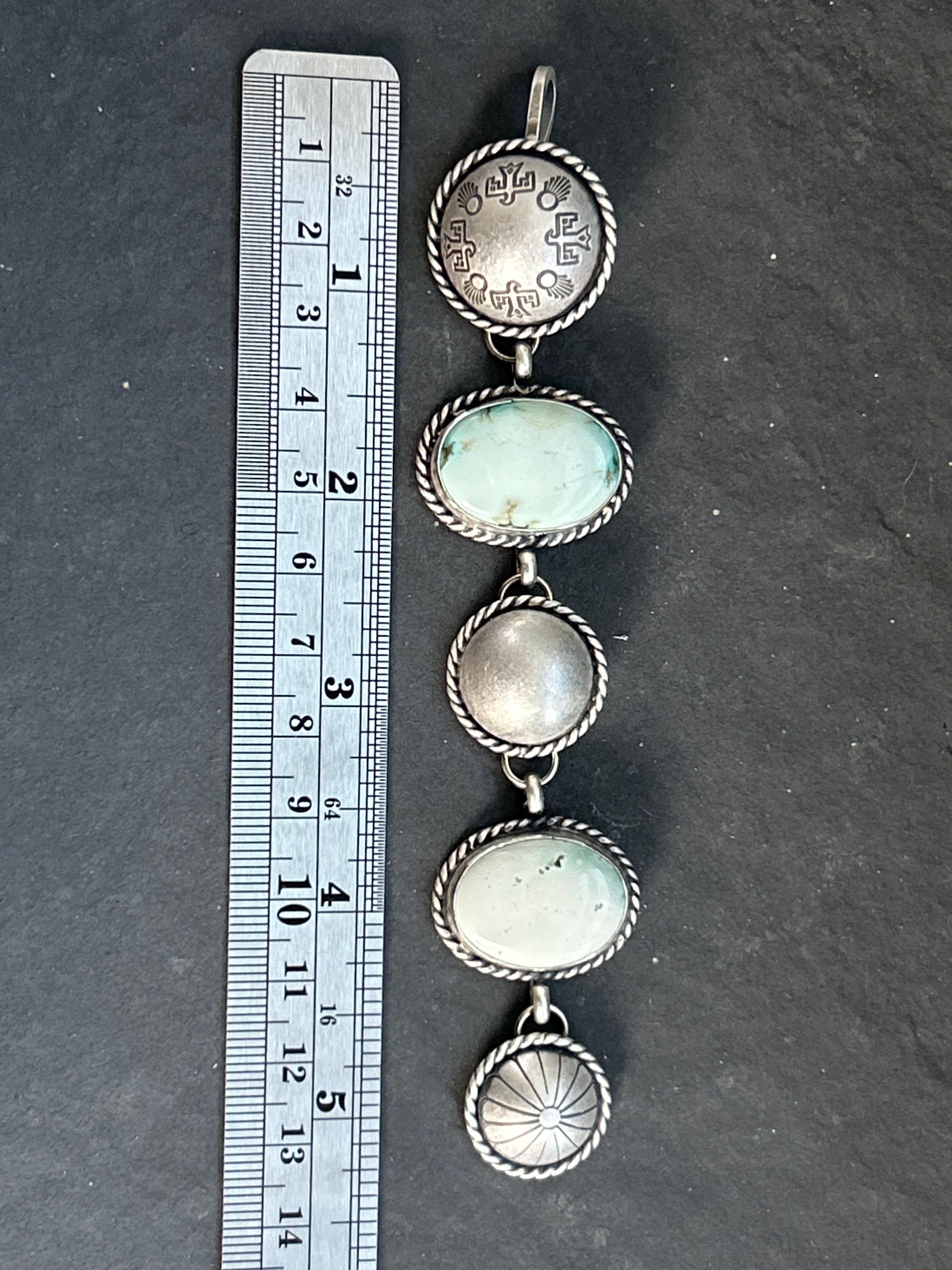 Item #24 Lone Mountain Wings of Protection Wanderer Pendant