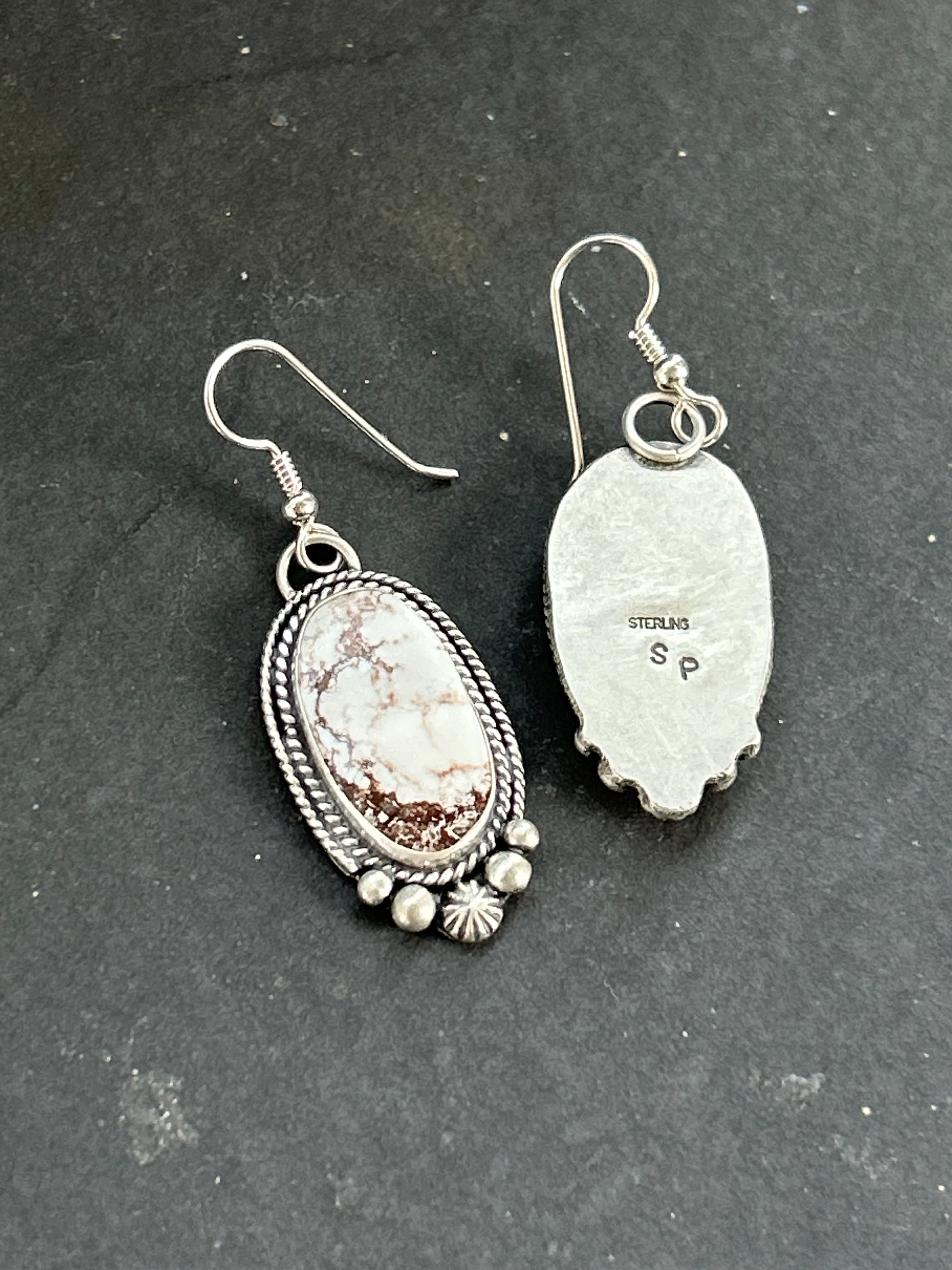 Wild Horse Dangle Earrings Style #2