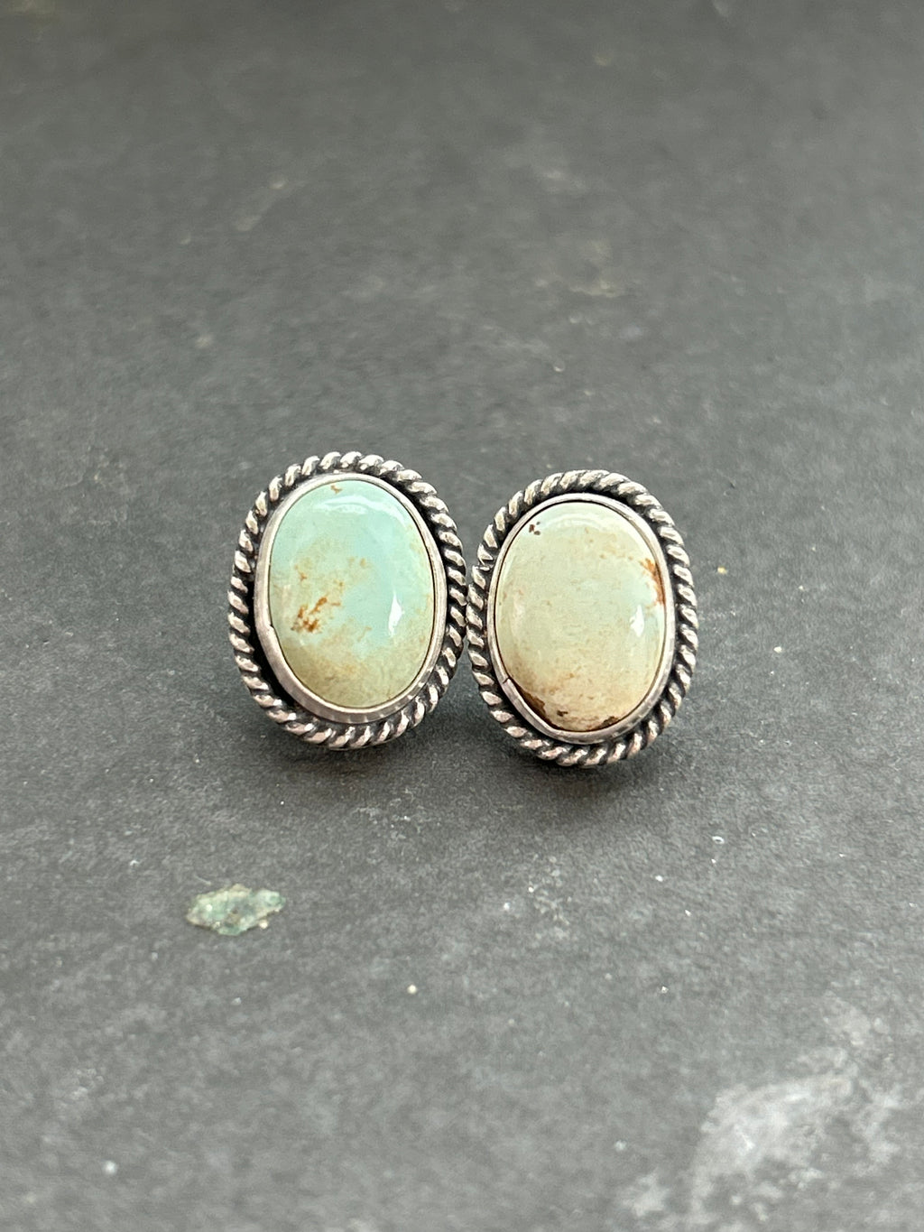 Dry Creek Turquoise Stud Earrings Style #1