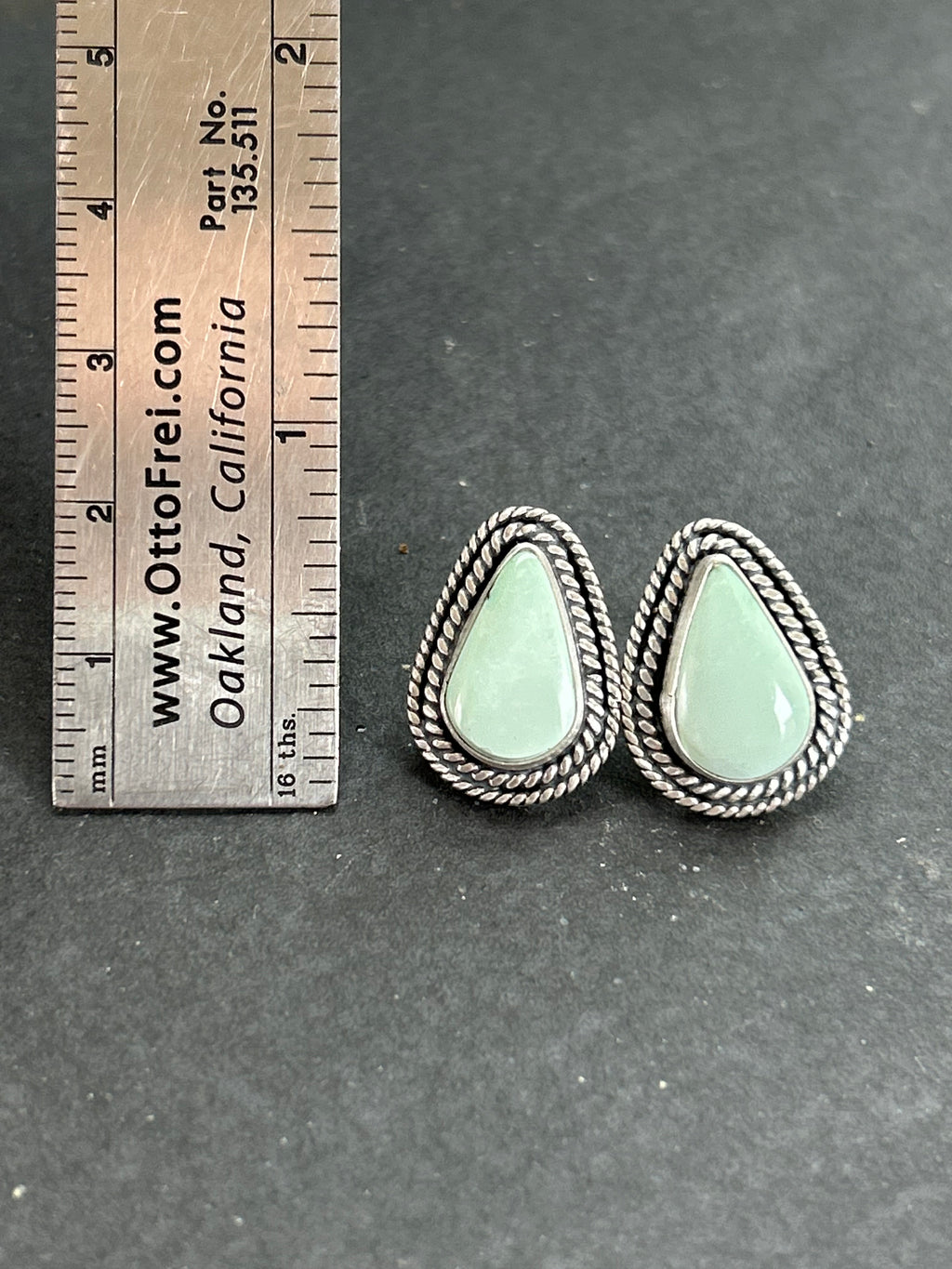 Angel Wing Variscite Earrings Style #1