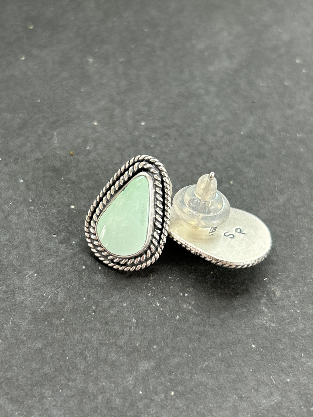 Angel Wing Variscite Earrings Style #1