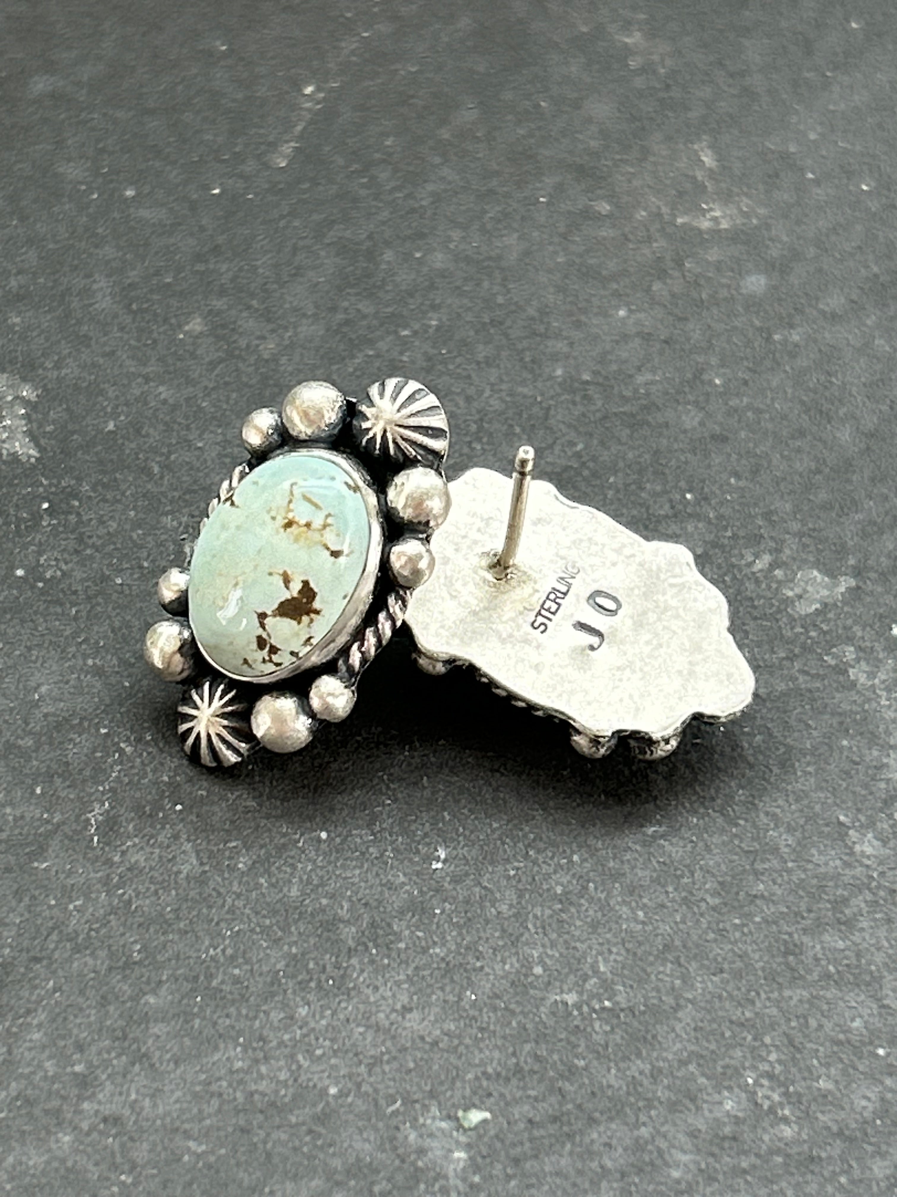 Dry Creek Turquoise Earrings Style #2