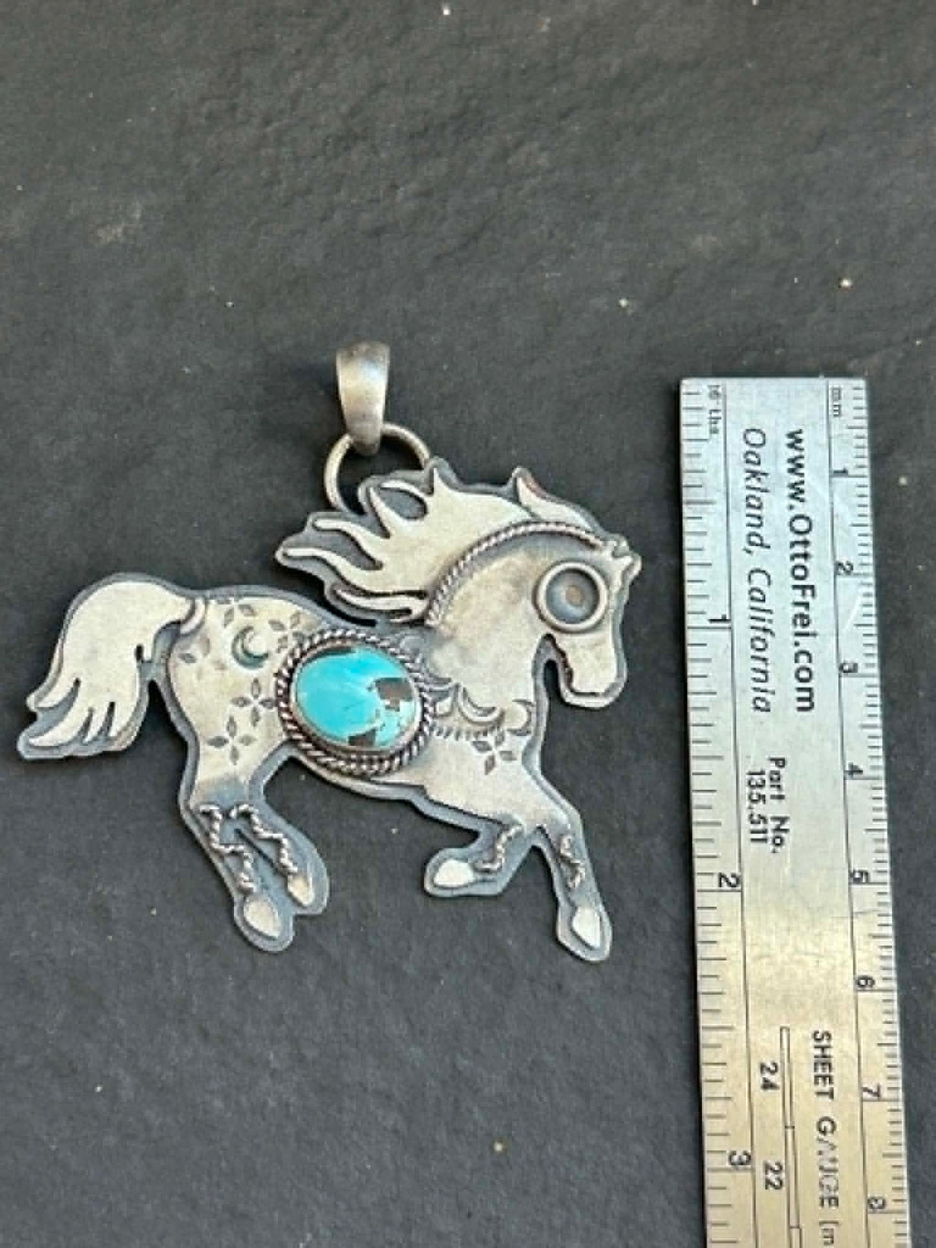 Lone Mountain Wild + Free Pendant