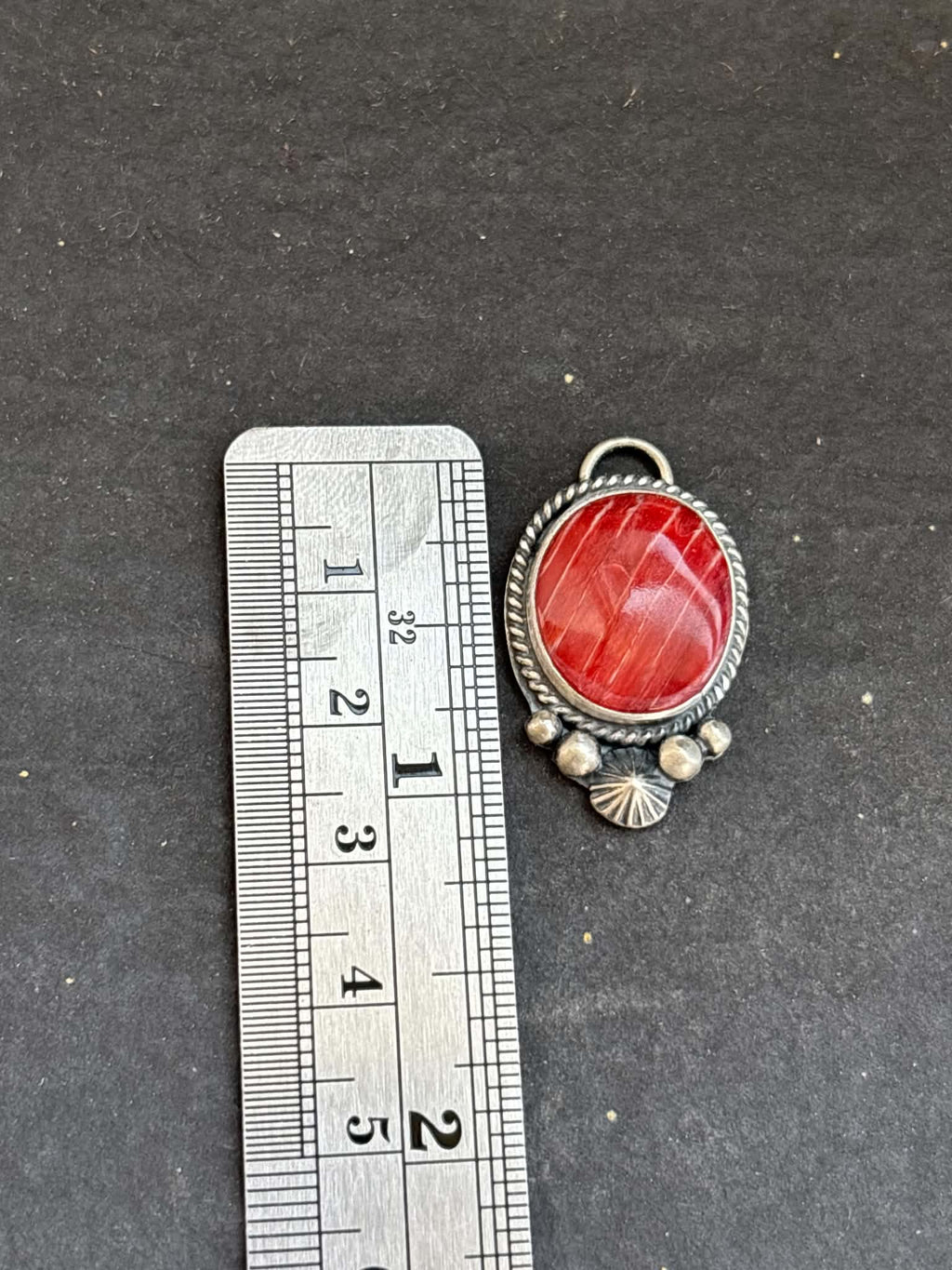 76. Red Spiny Oyster Charm