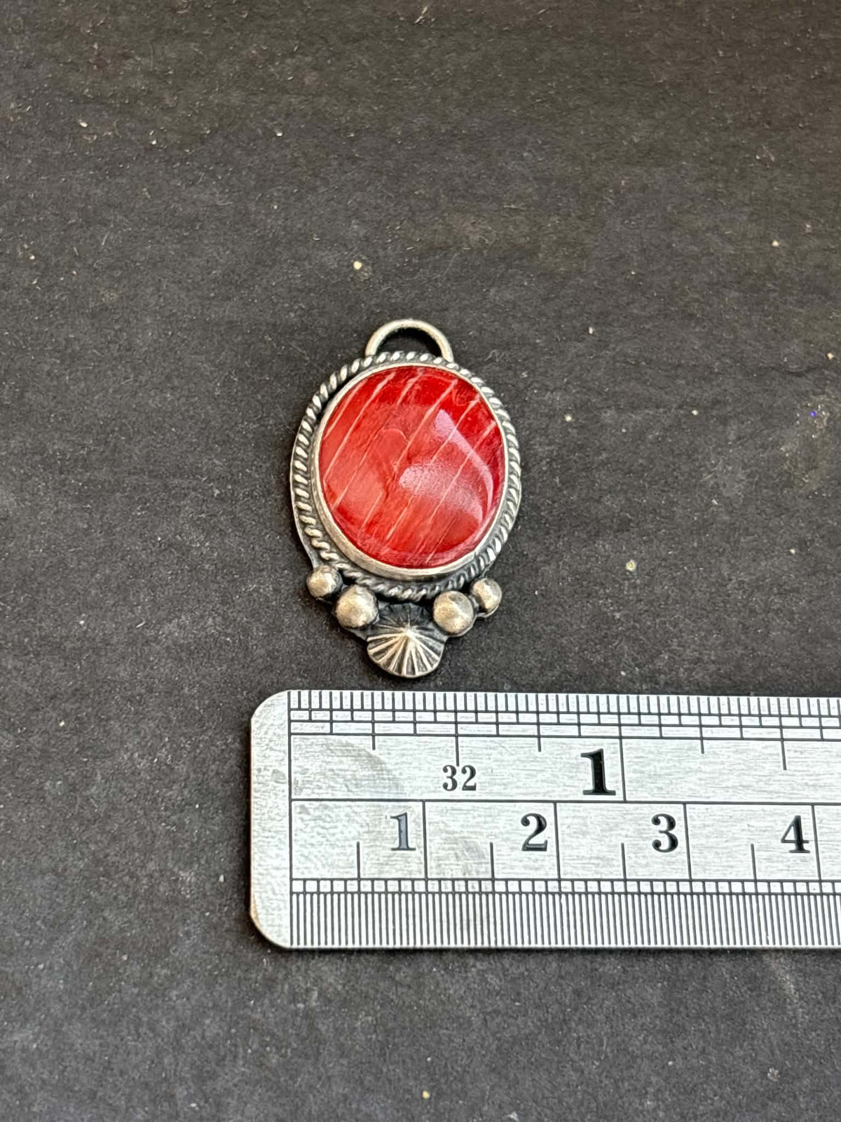 76. Red Spiny Oyster Charm
