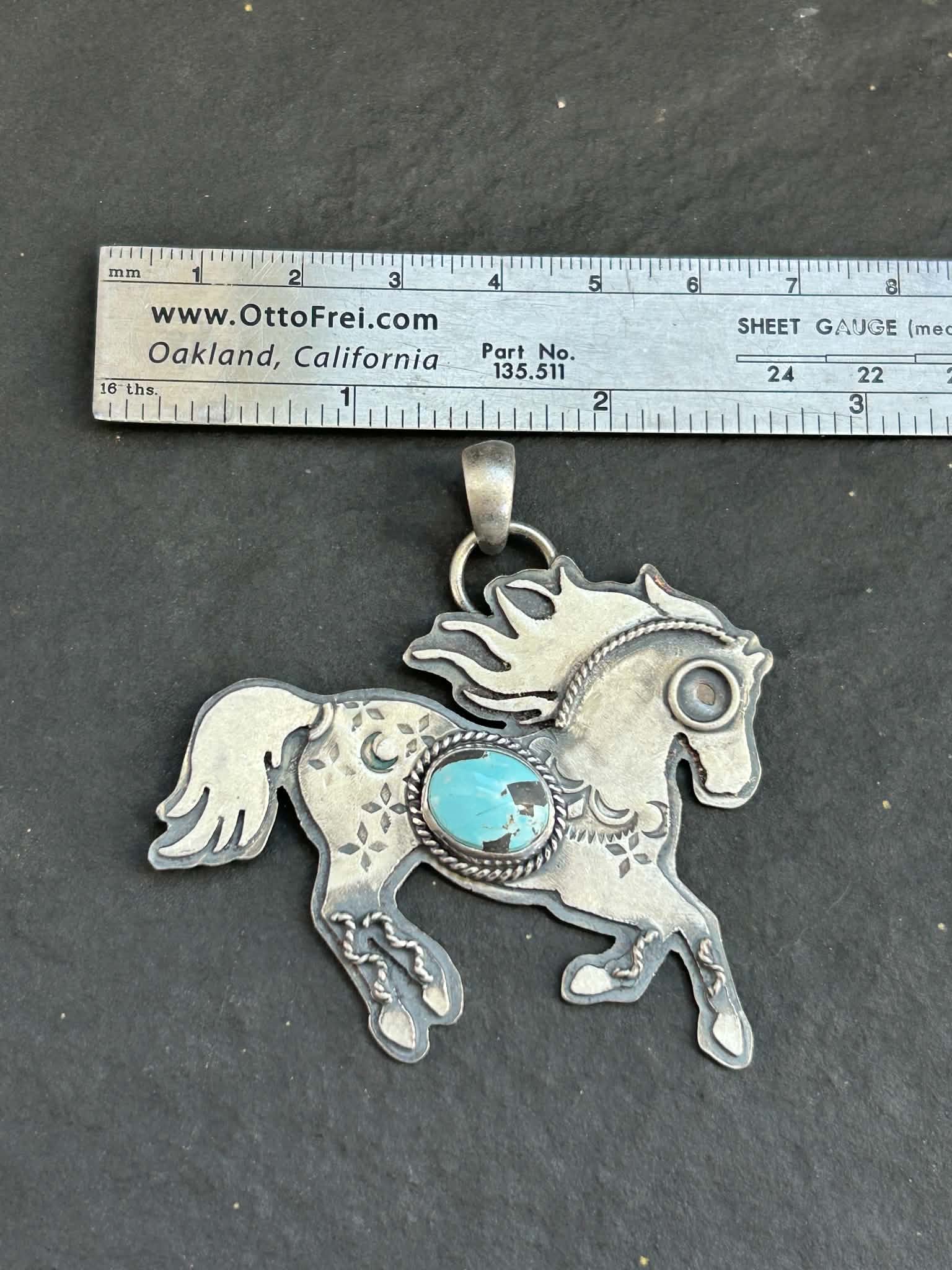 Lone Mountain Wild + Free Pendant
