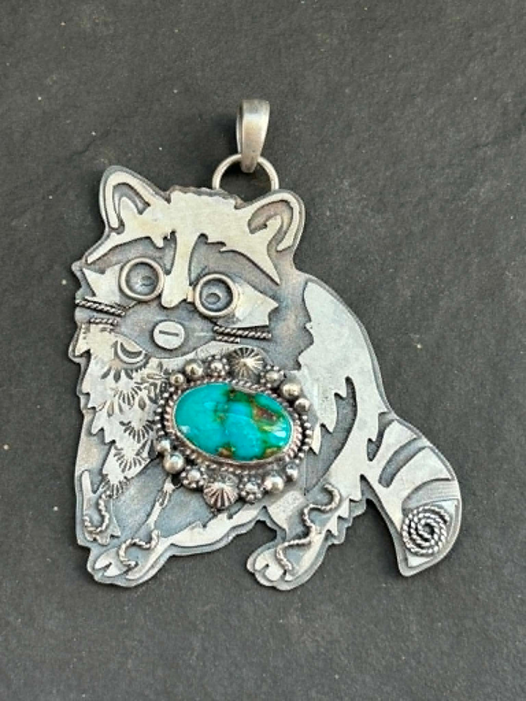 Sonoran Mountain Trashy But Classy Pendant w/#1 Stamp