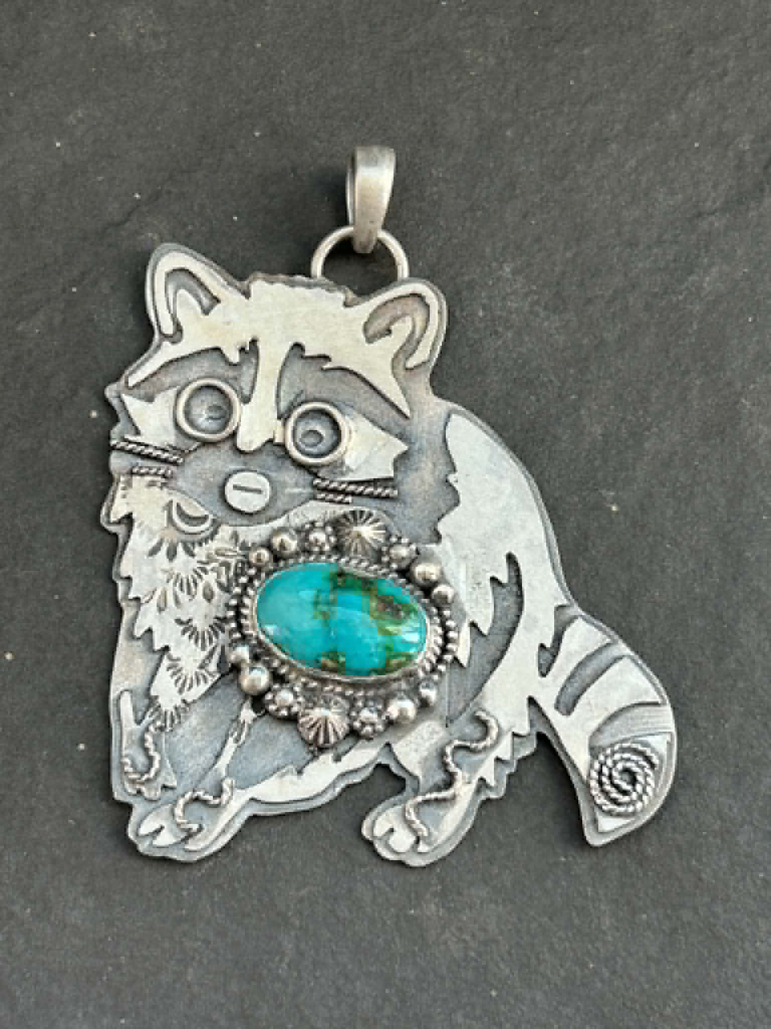 Sonoran Mountain Trashy But Classy Pendant w/#1 Stamp