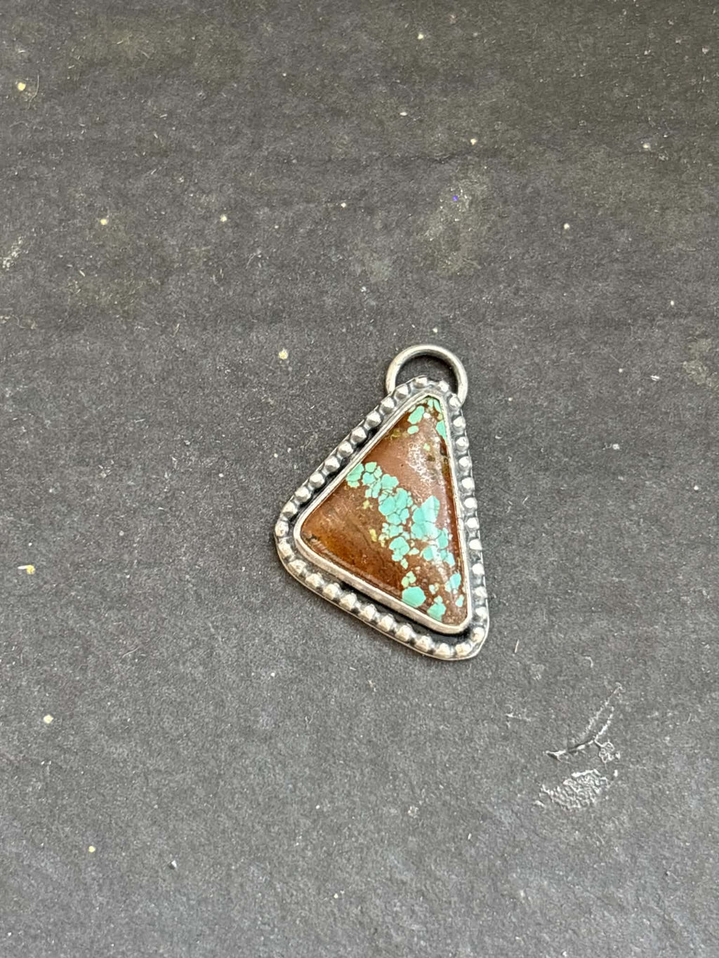Mine #8 Turquoise Charm