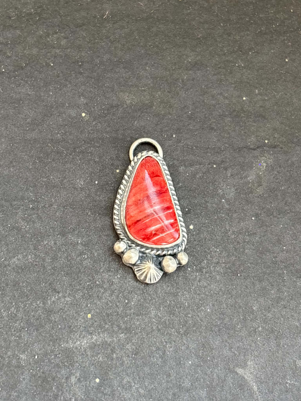 77. Red Spiny Oyster Charm