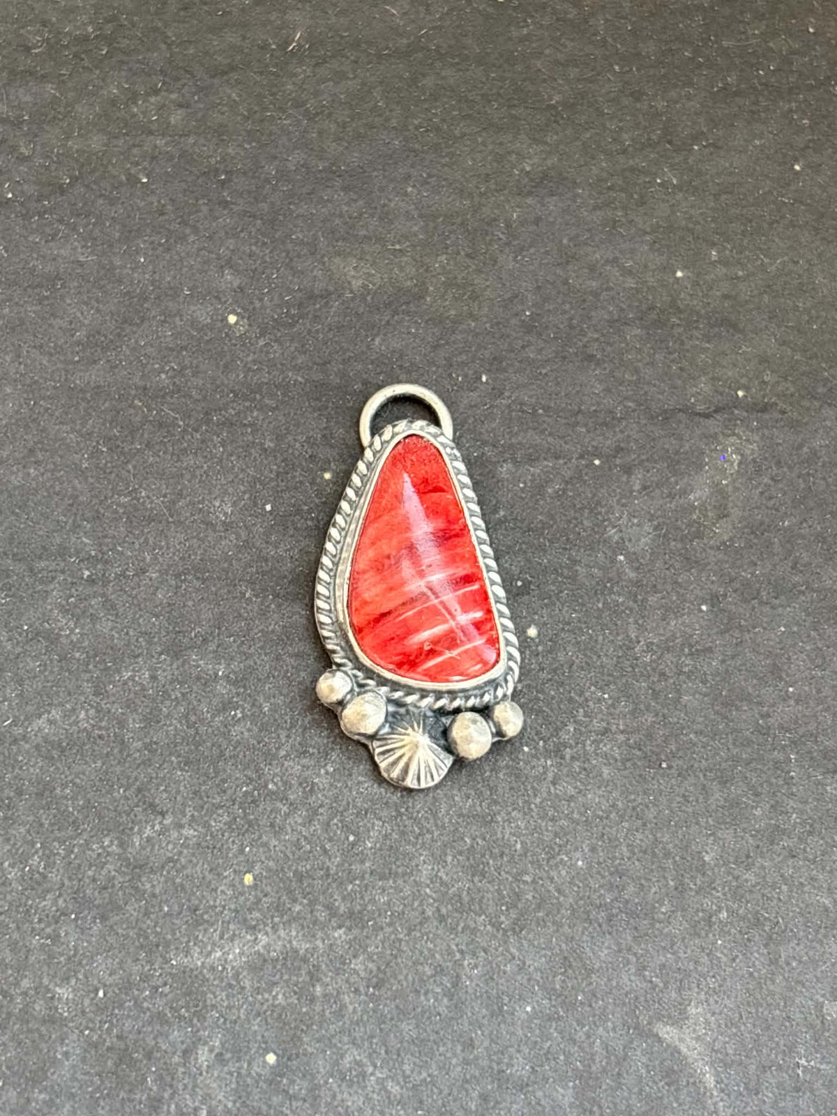 77. Red Spiny Oyster Charm