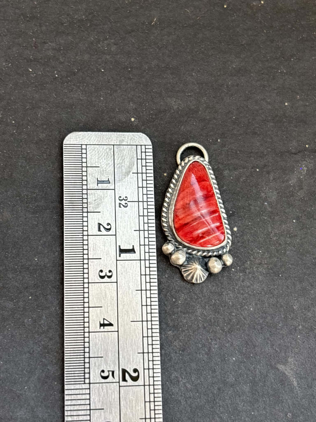 77. Red Spiny Oyster Charm