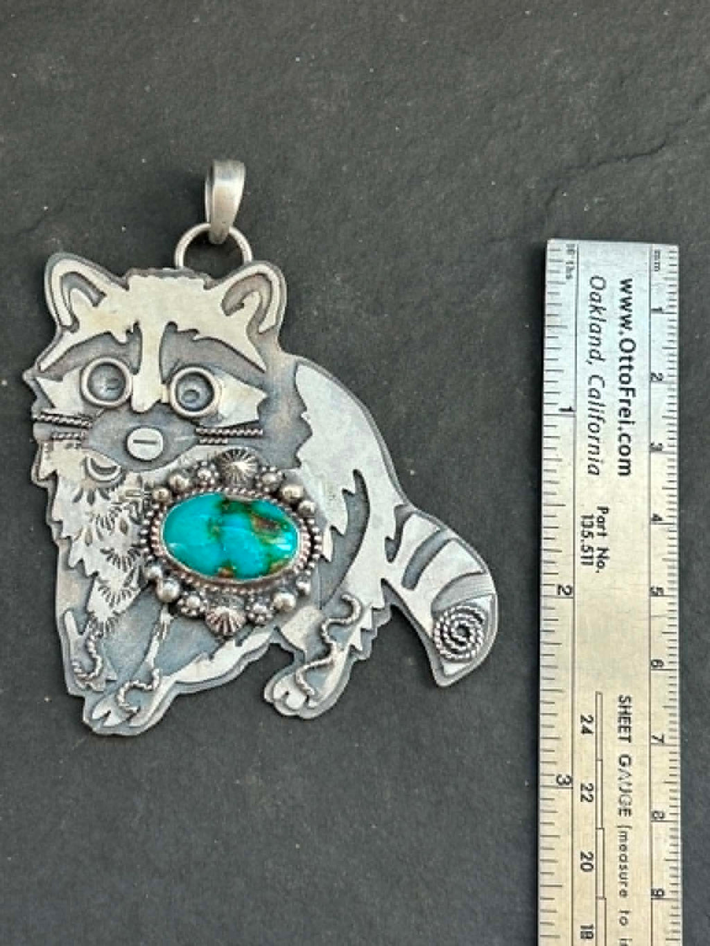 Sonoran Mountain Trashy But Classy Pendant w/#1 Stamp