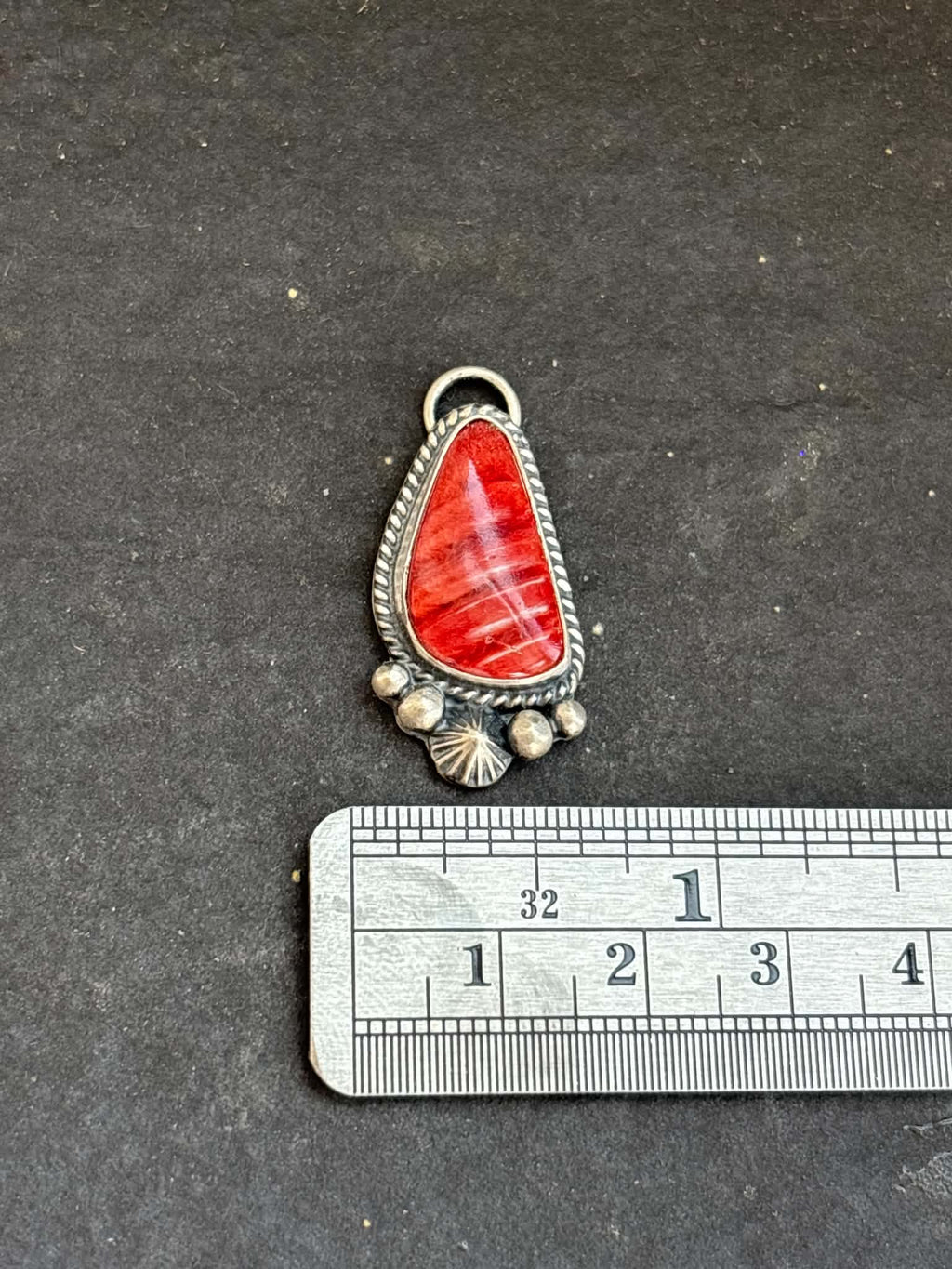 77. Red Spiny Oyster Charm
