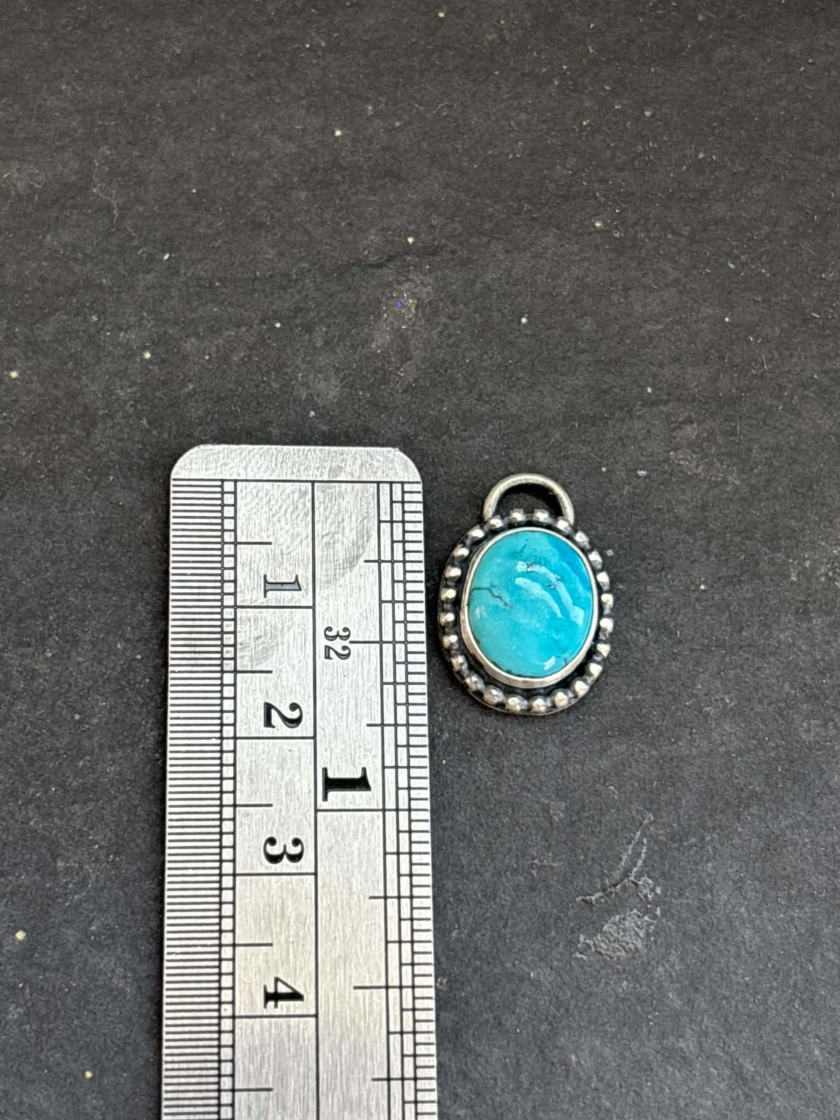 50. Bluebird Turquoise Charm