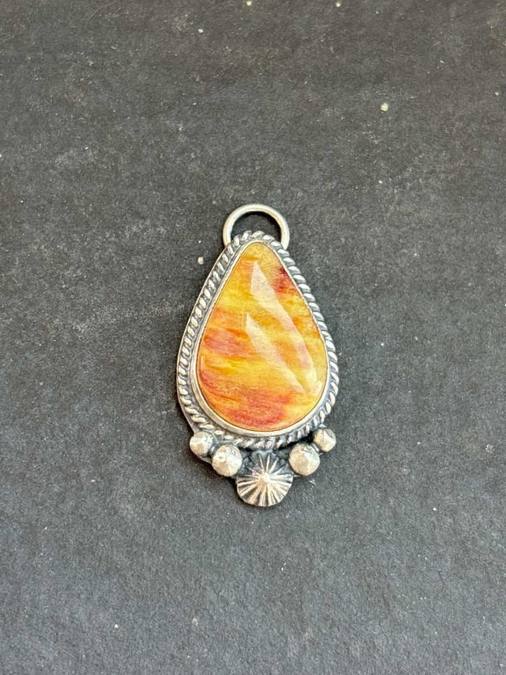67. Sunset Spiny Oyster Charm