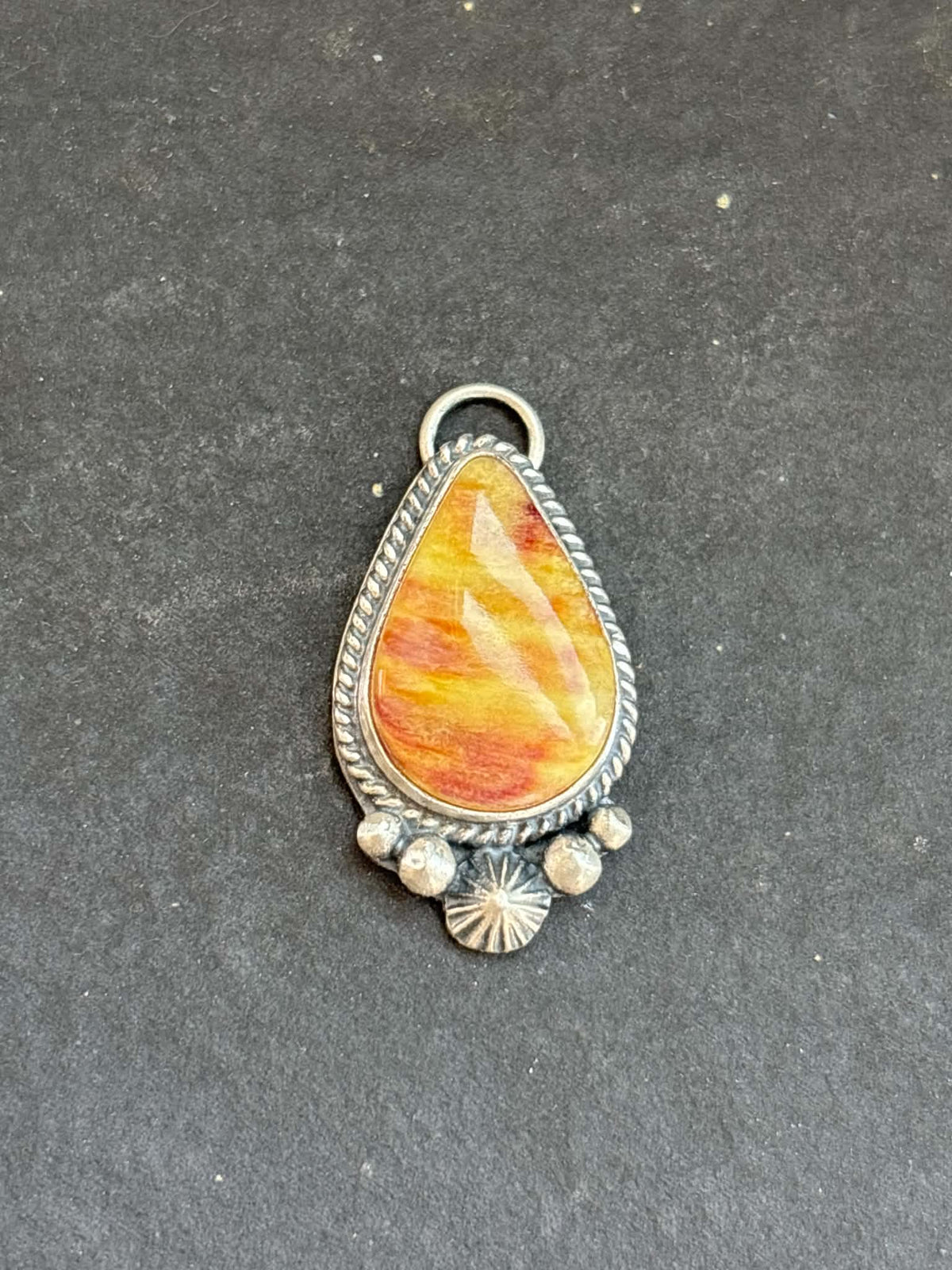 67. Sunset Spiny Oyster Charm