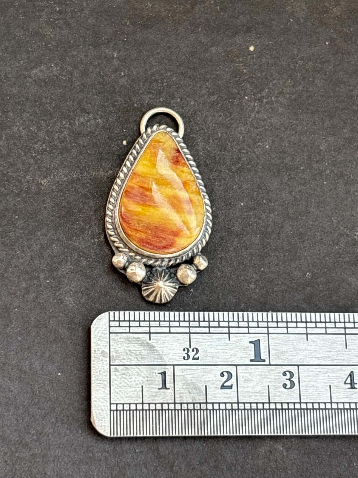 67. Sunset Spiny Oyster Charm