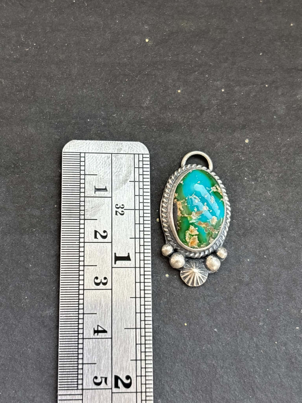 44. Sonoran Mountain Turquoise Charm