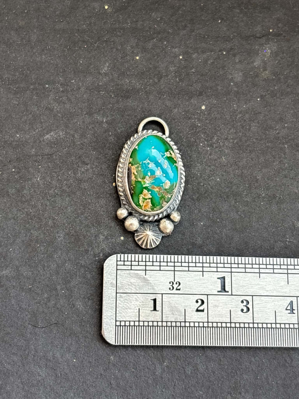 44. Sonoran Mountain Turquoise Charm