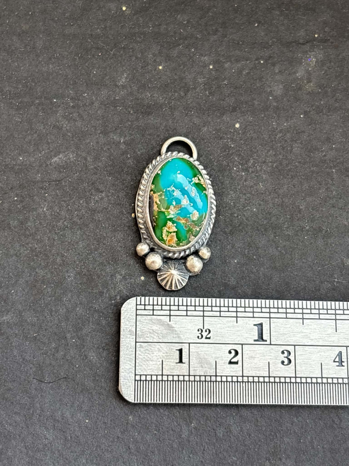 44. Sonoran Mountain Turquoise Charm