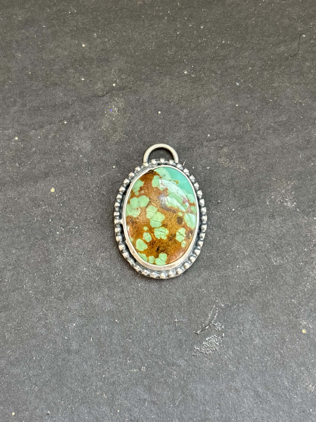 8. Miller Mountain Turquoise Charm