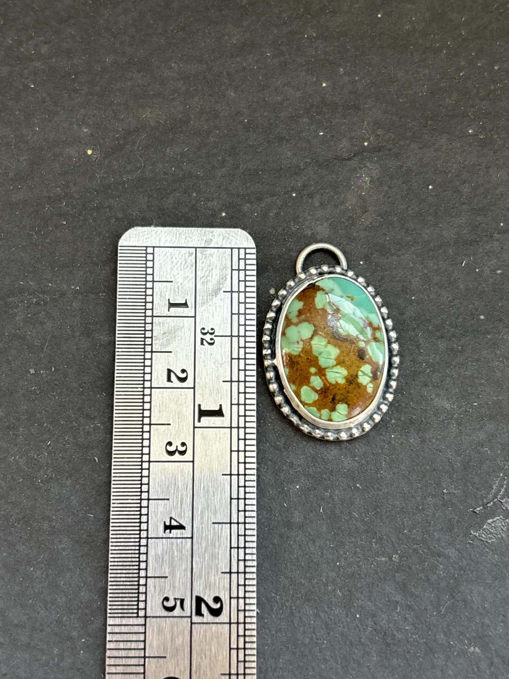8. Miller Mountain Turquoise Charm