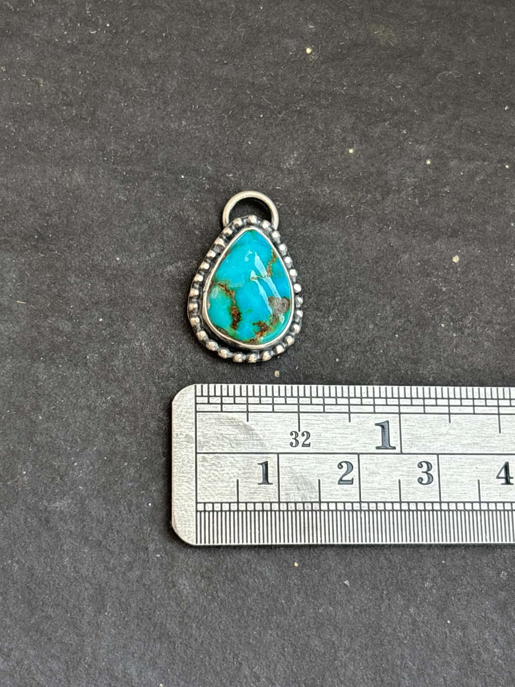 45. Sonoran Mountain Turquoise Charm