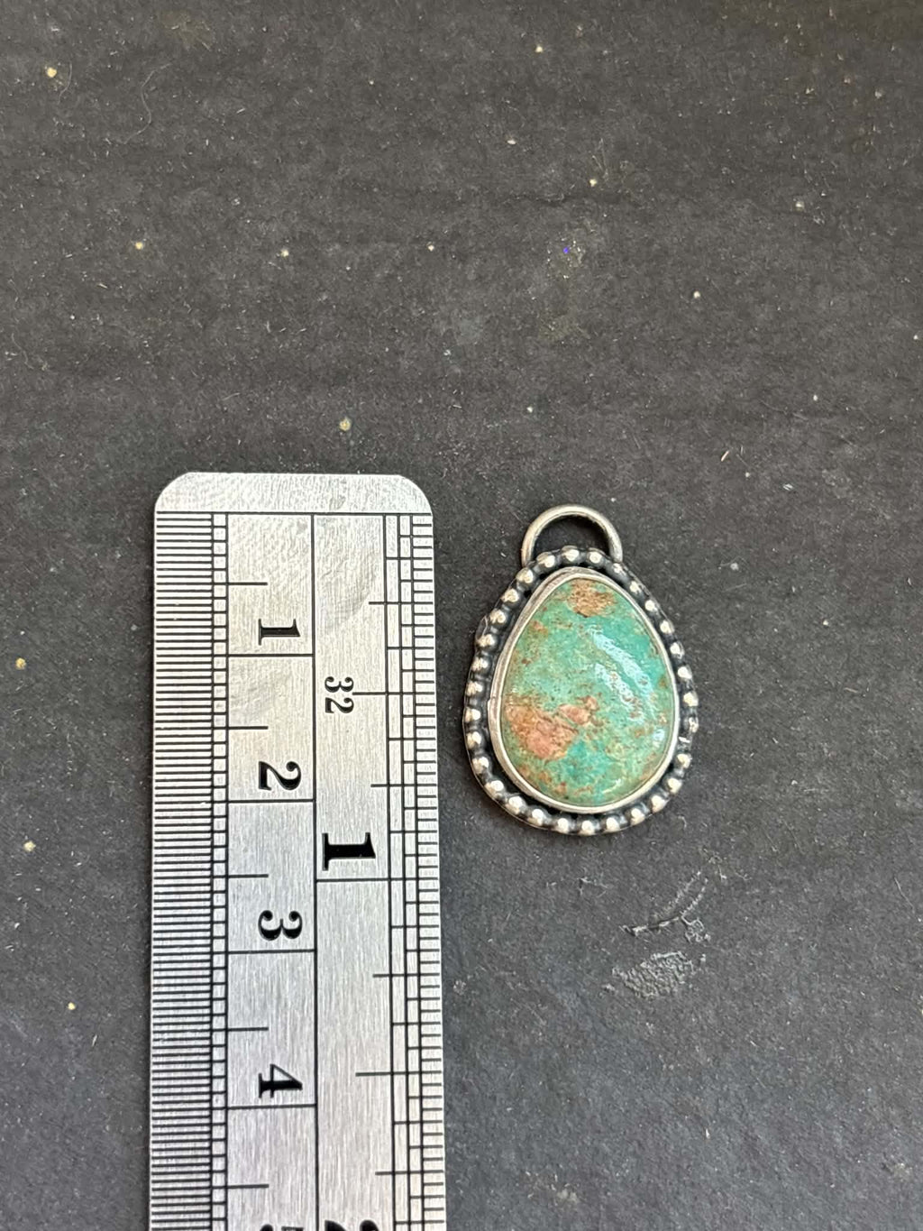 9. Cripple Creek Turquoise Charm