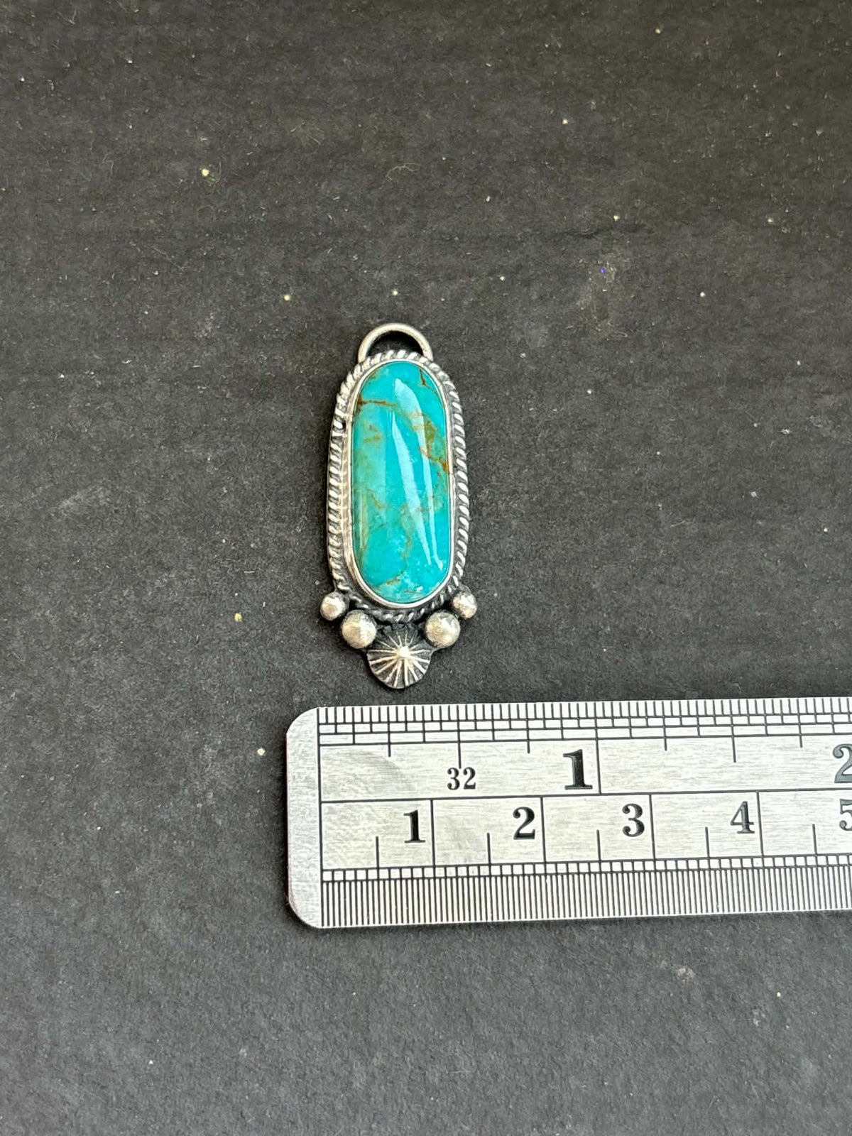 46. Glacier Blue Turquoise Charm