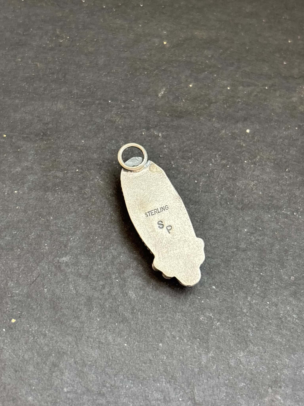 34. Fox Mine Turquoise Charm