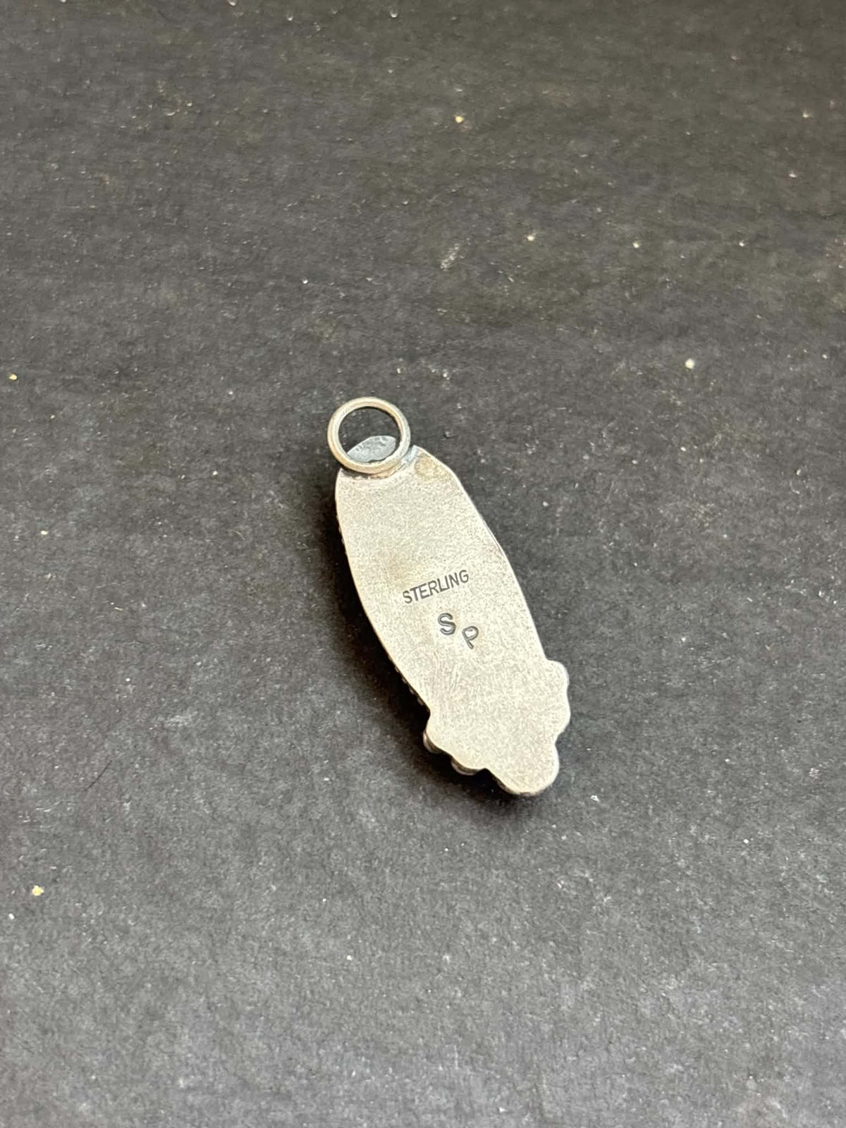 34. Fox Mine Turquoise Charm