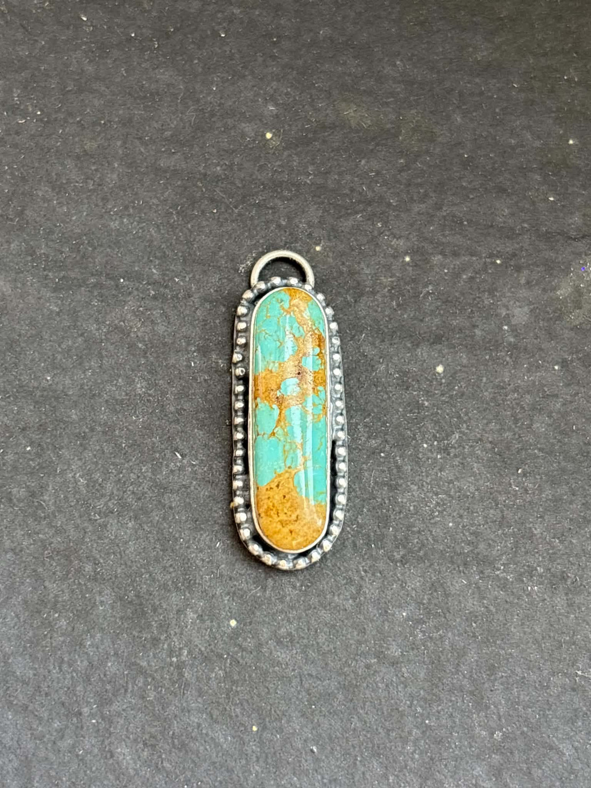 35. Glacier Blue Turquoise Charm